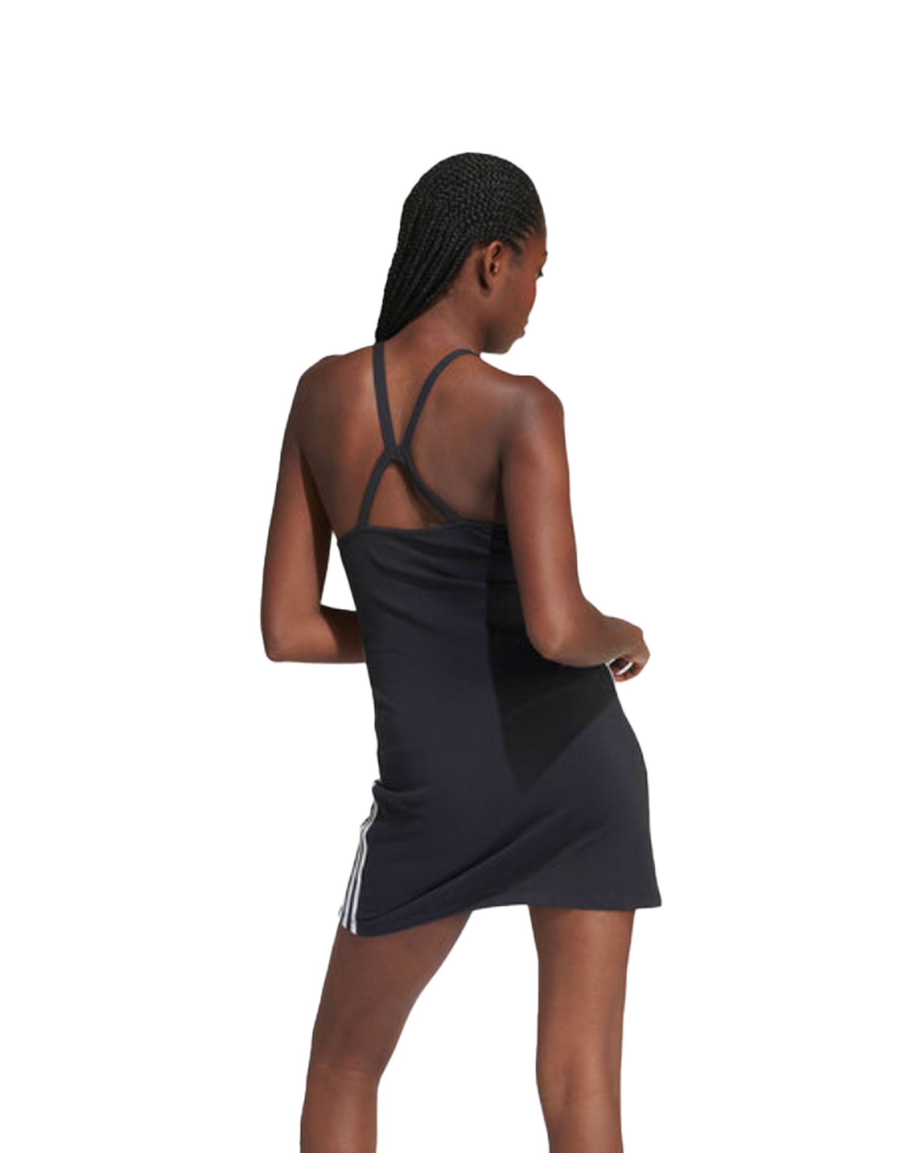 Abito Donna Adidas 3 S Dress Mini Black