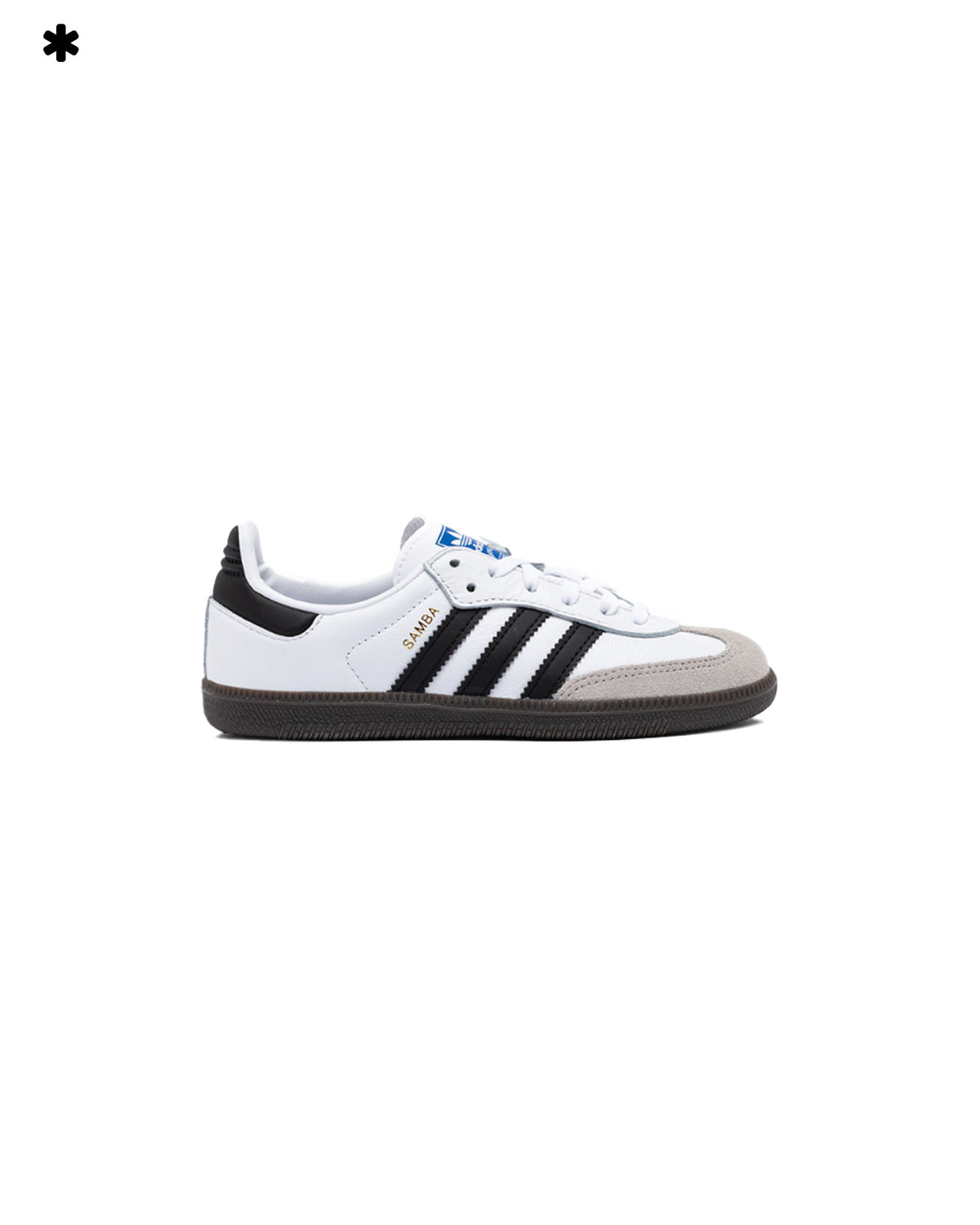Sneakers Jr Unisex Bambino Adidas Samba OG C Bianco Nero IE3677