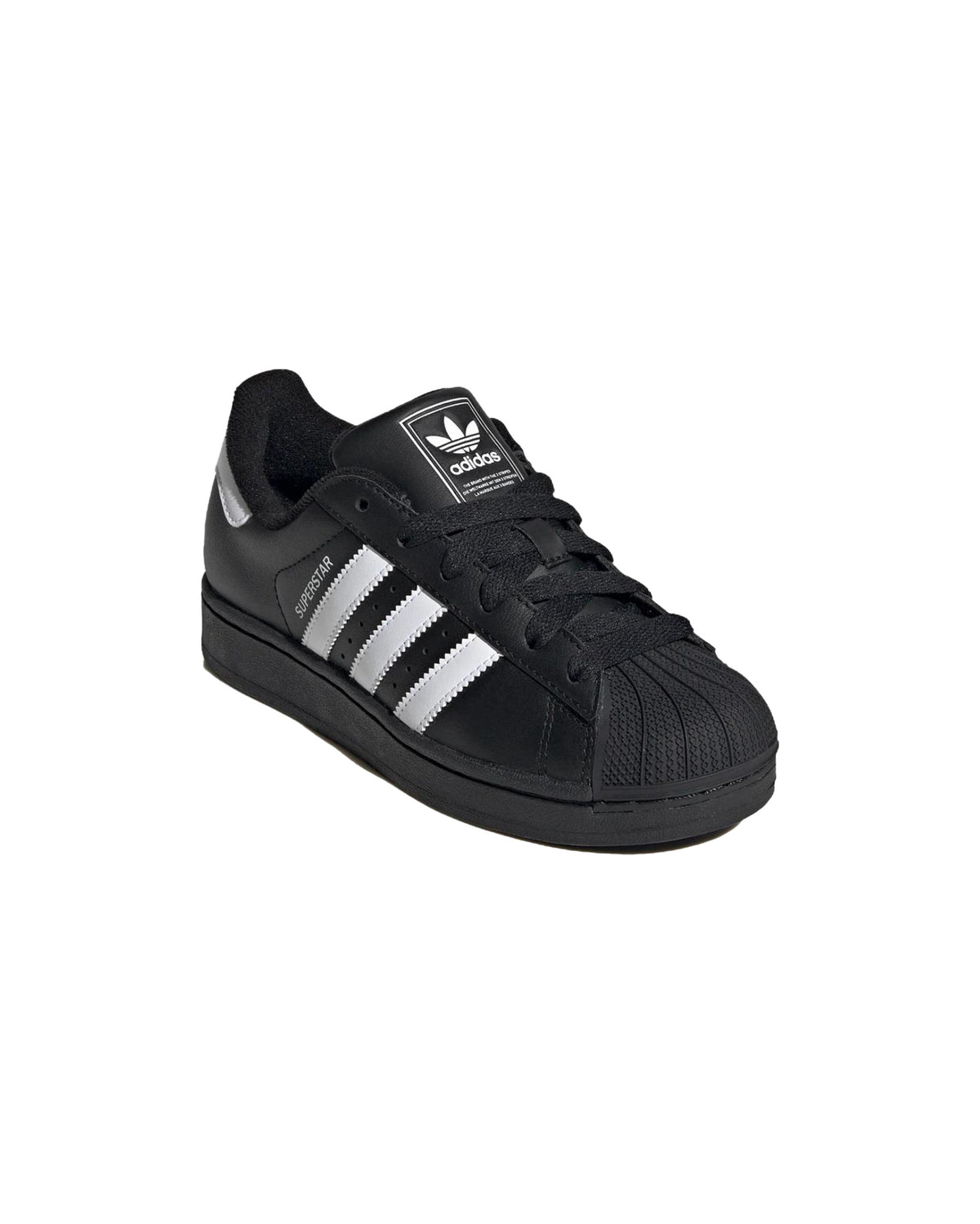 Adidas Superstar II J Nero-Bianco