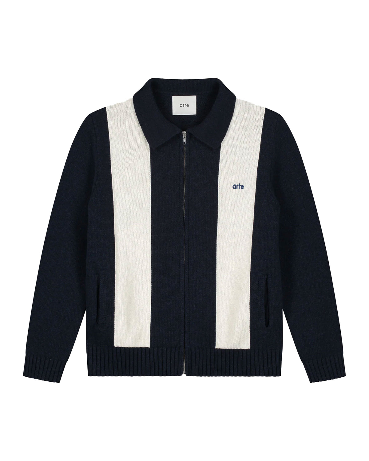 Arte Antwerp Cardigan Blue-White