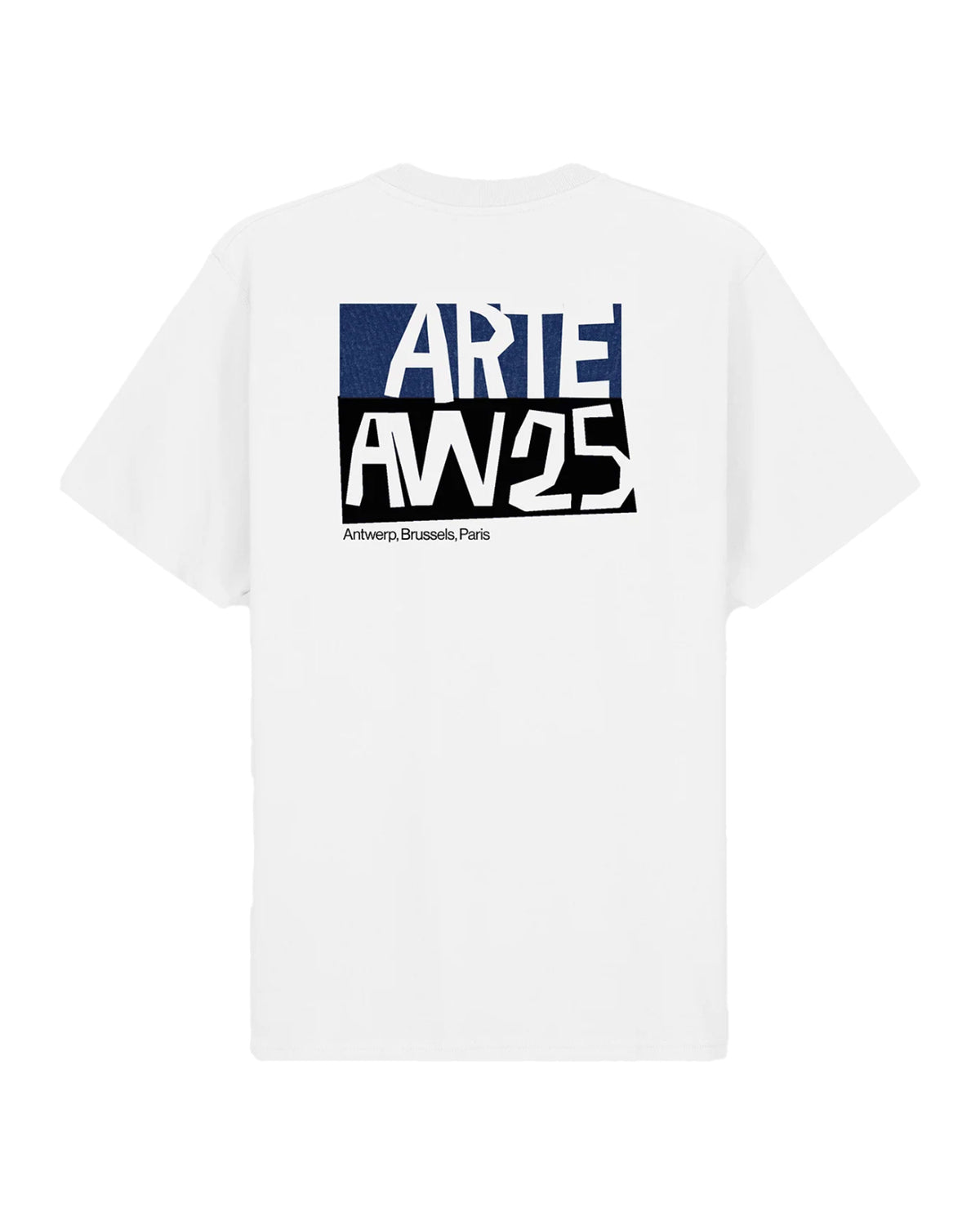 Arte Antwerp Cut Out Print T-shirt White