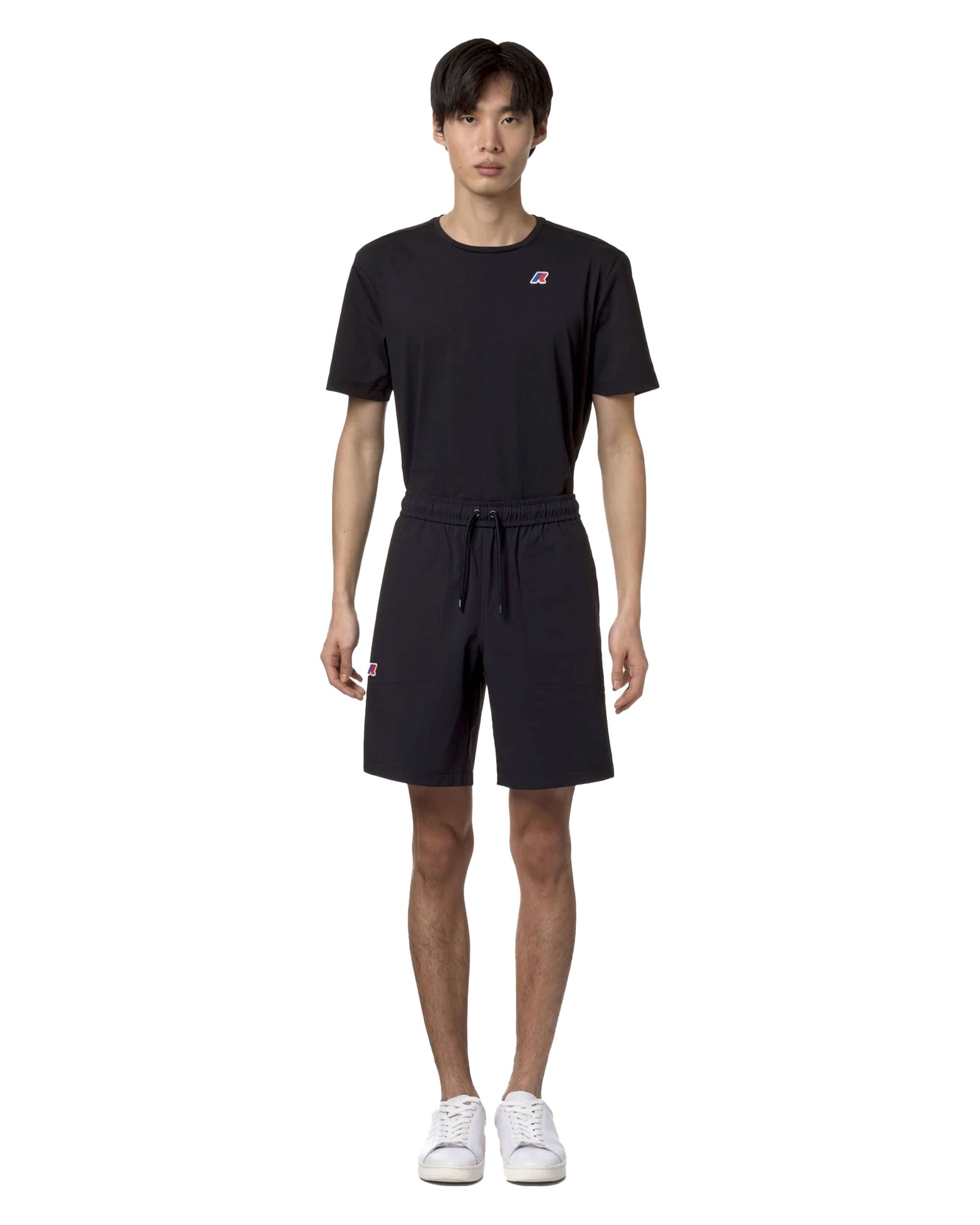 Man's Shorts K-Way Nesty Travel Black
