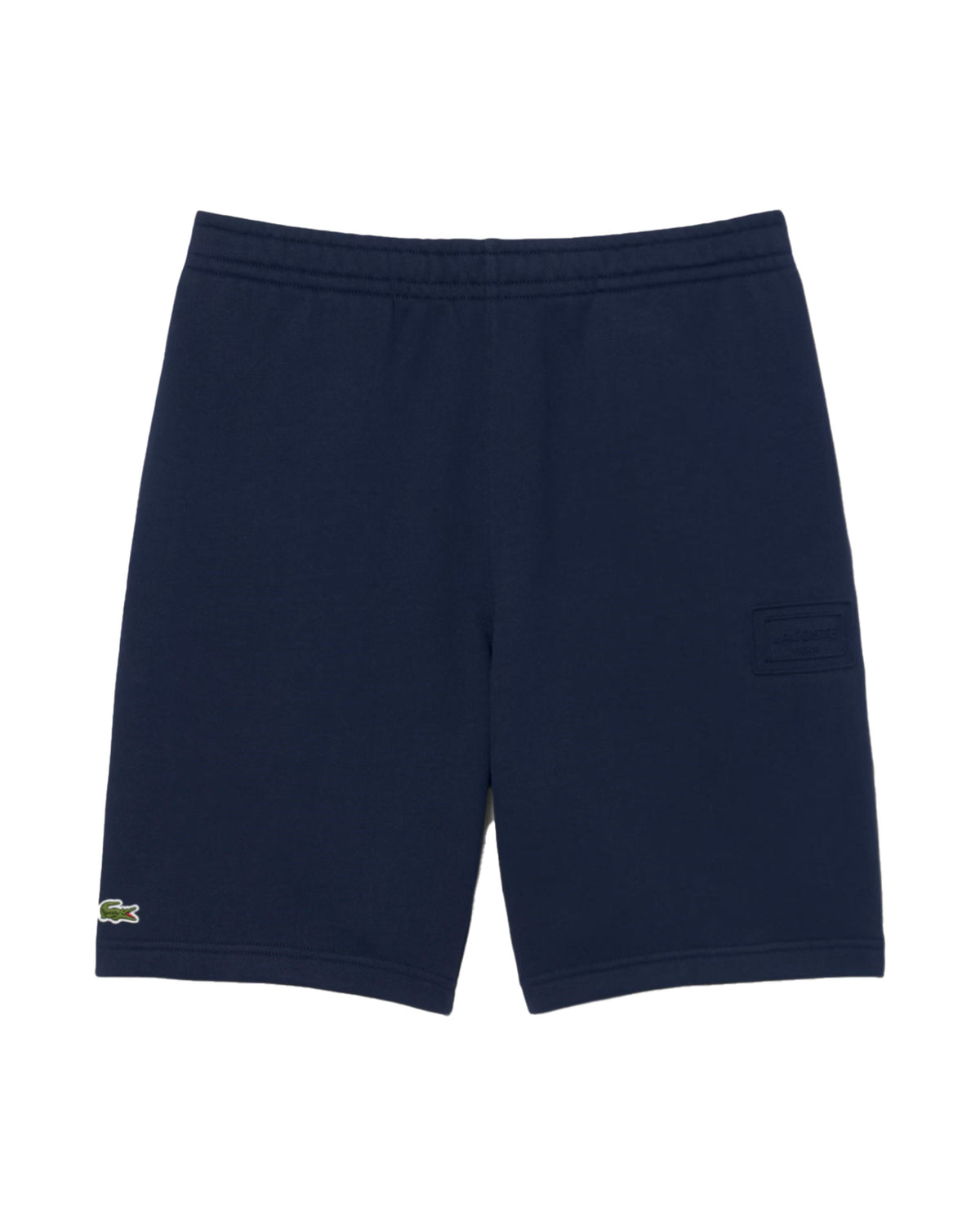 Bermuda Uomo Lacoste logo goffrato Blu