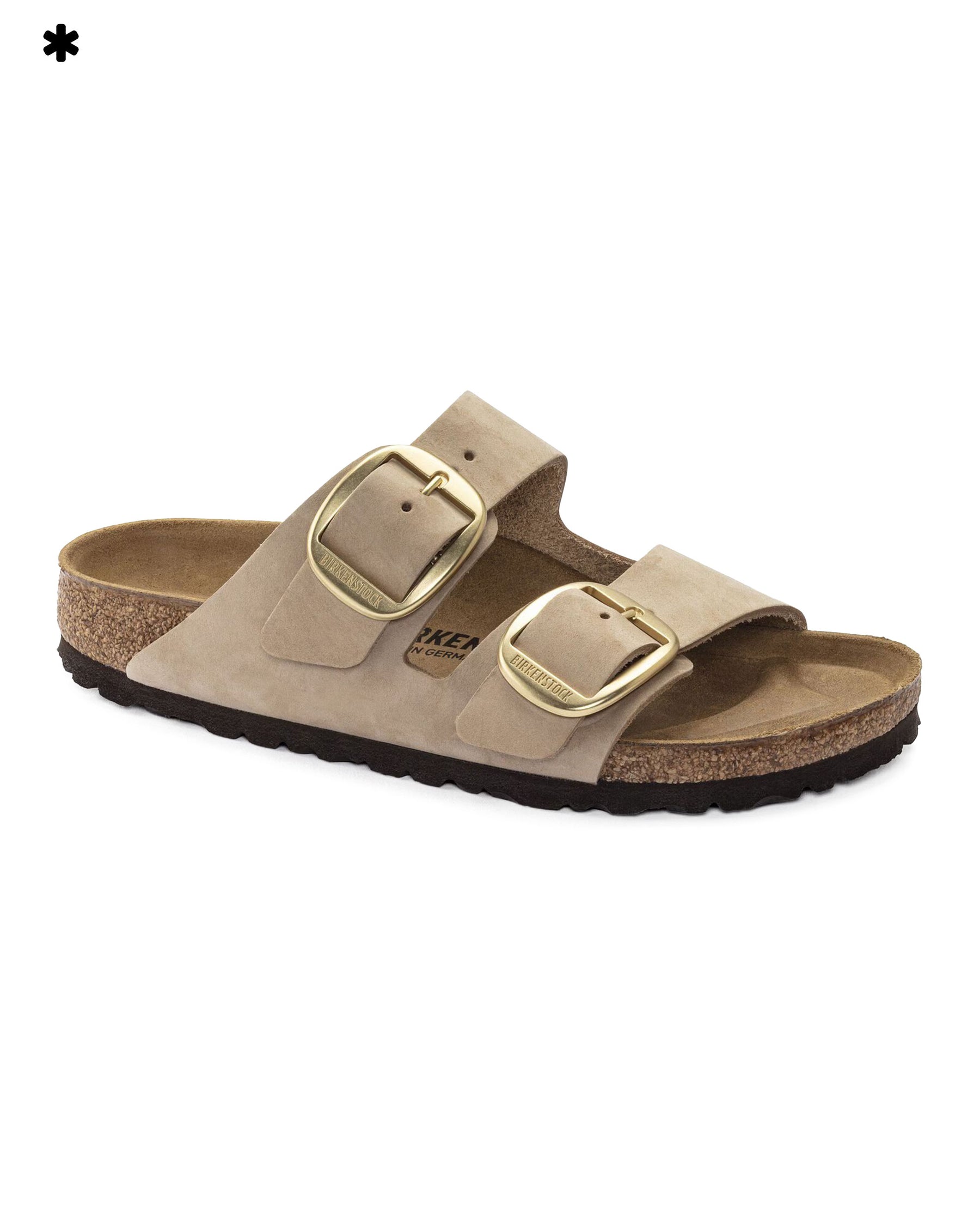 Birkenstock Arizona Big Buckle Beige Calzata Stretta