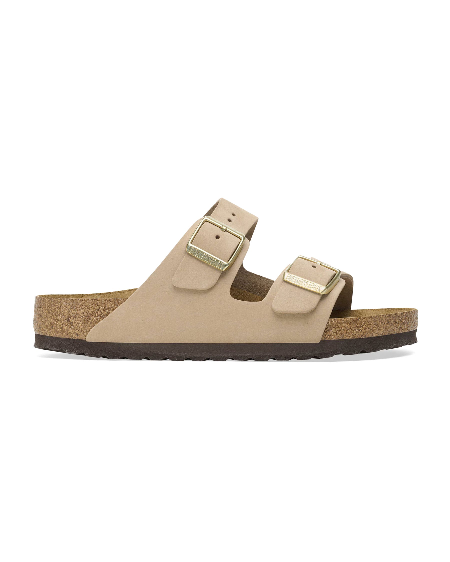 Birkenstock Arizona Bs Sandcastle Nubuck Beige Slim Fit