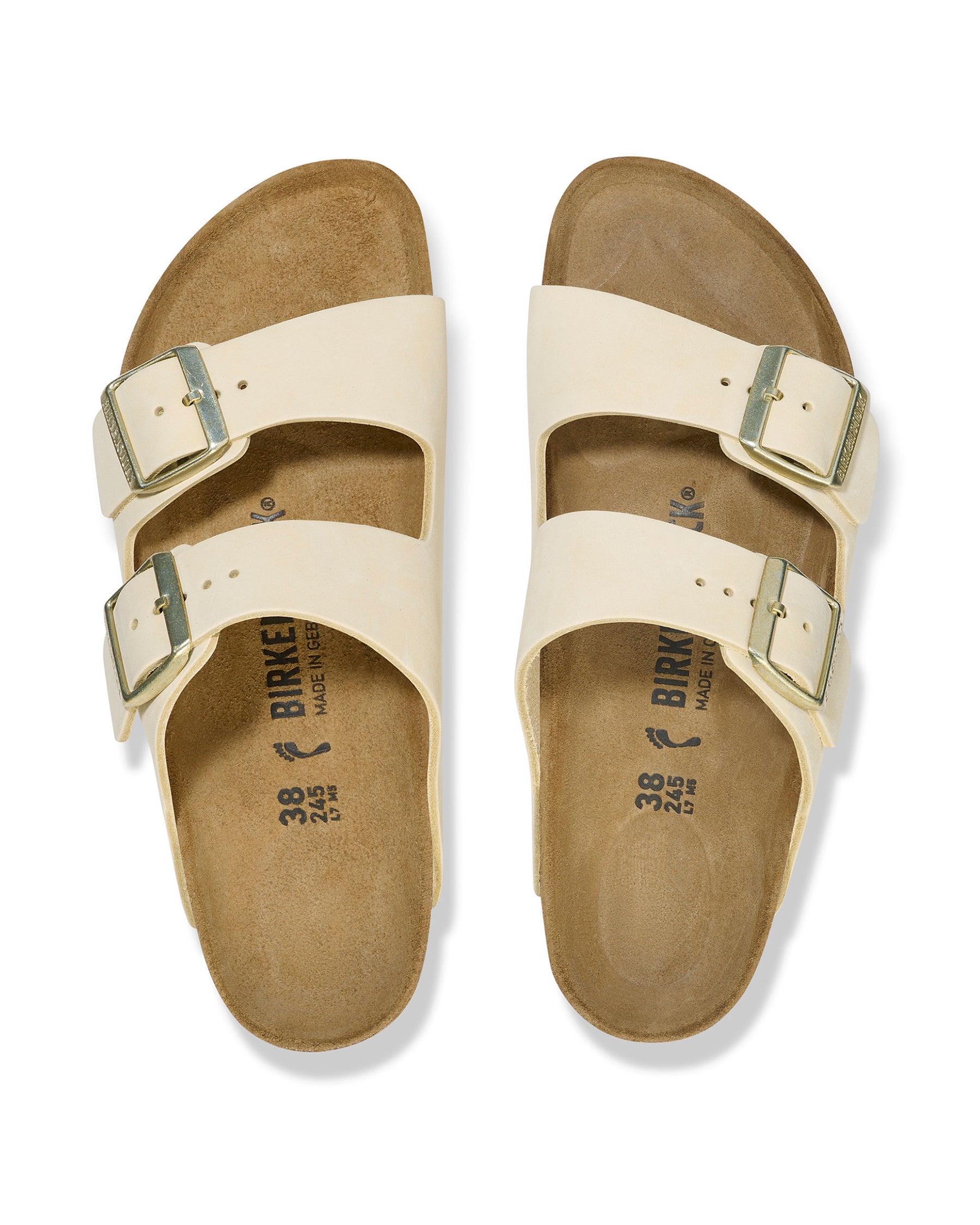 Birkenstock Arizona Ecru Calzata Stretta