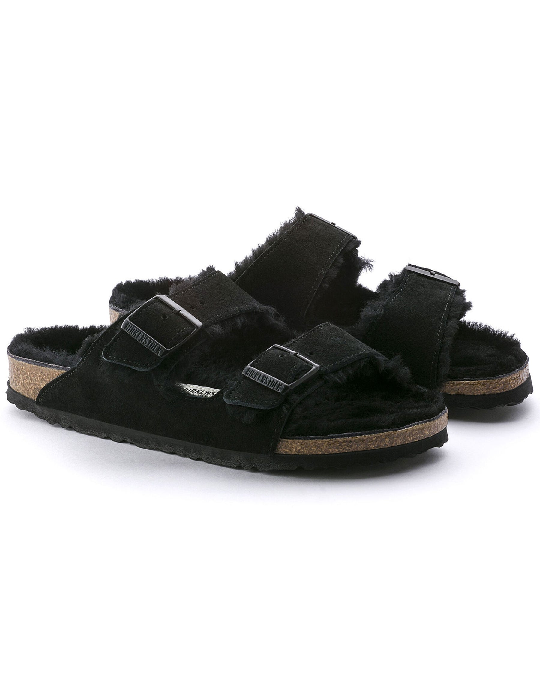 Birkenstock Arizona Shearling black Slim Fit