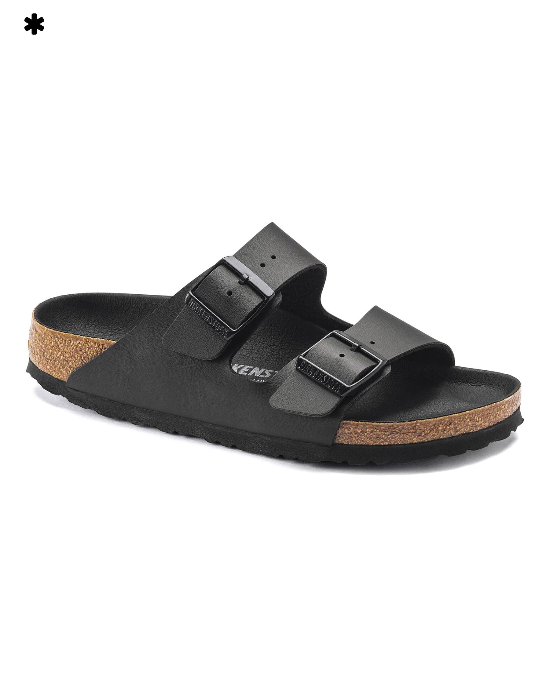 Birkenstock Arizona Triples Black Calzata Stretta