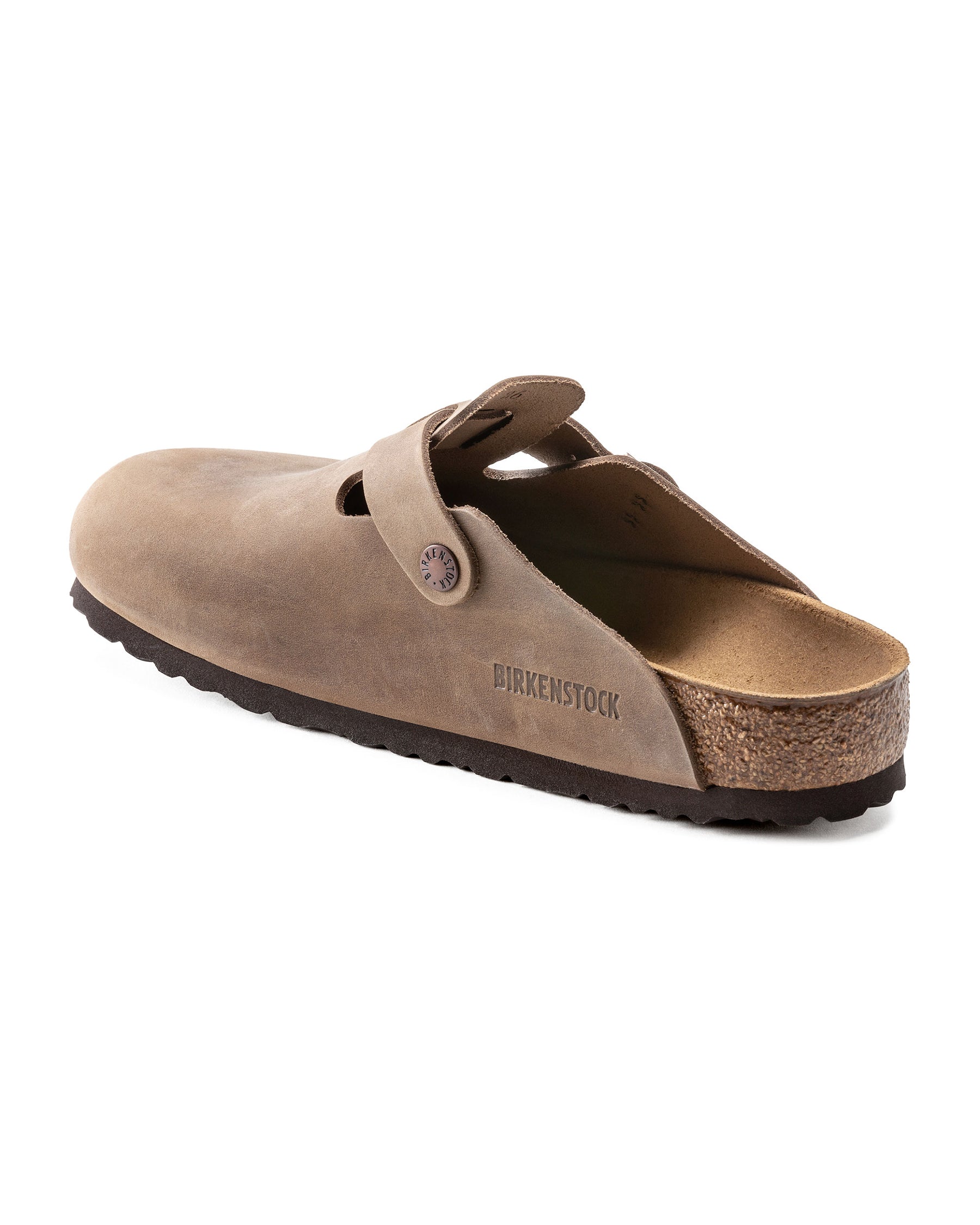 Birkenstock Boston BS Tabacco Brown Calzata Stretta