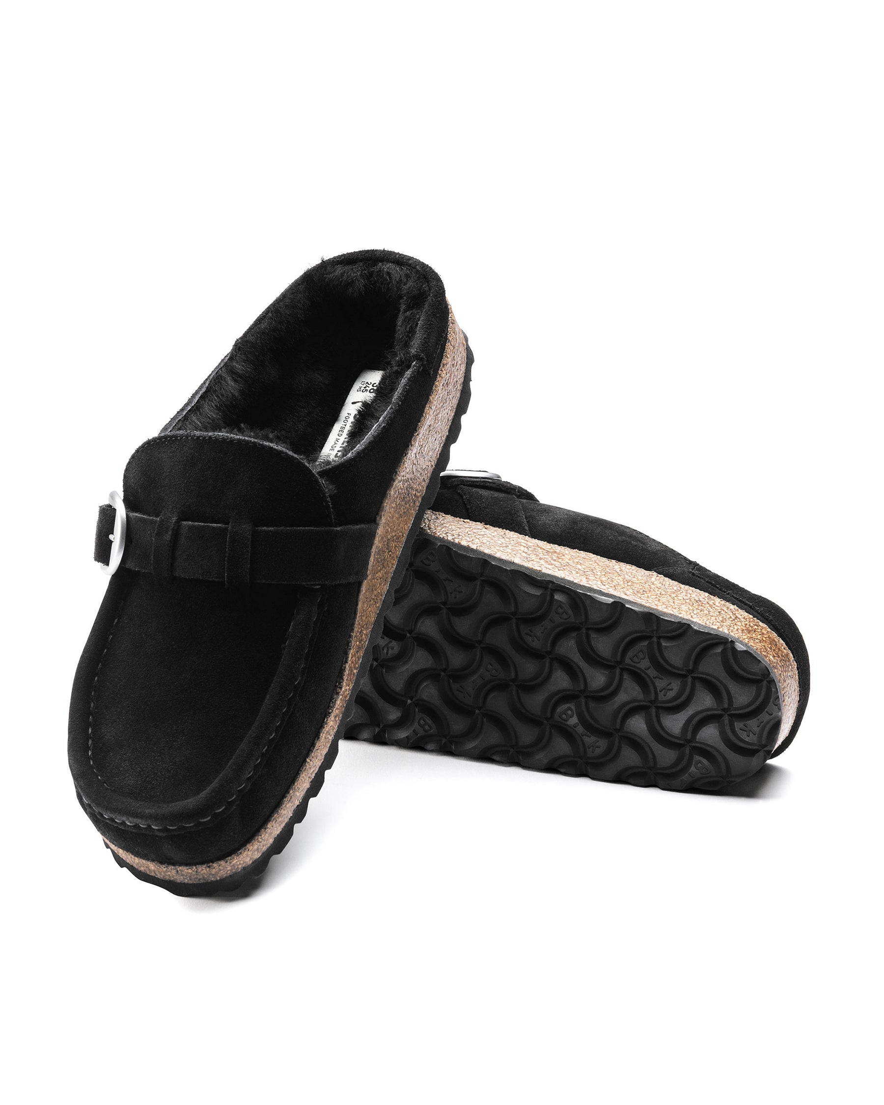 Birkenstock Buckley Women Shearling black Slim Fit