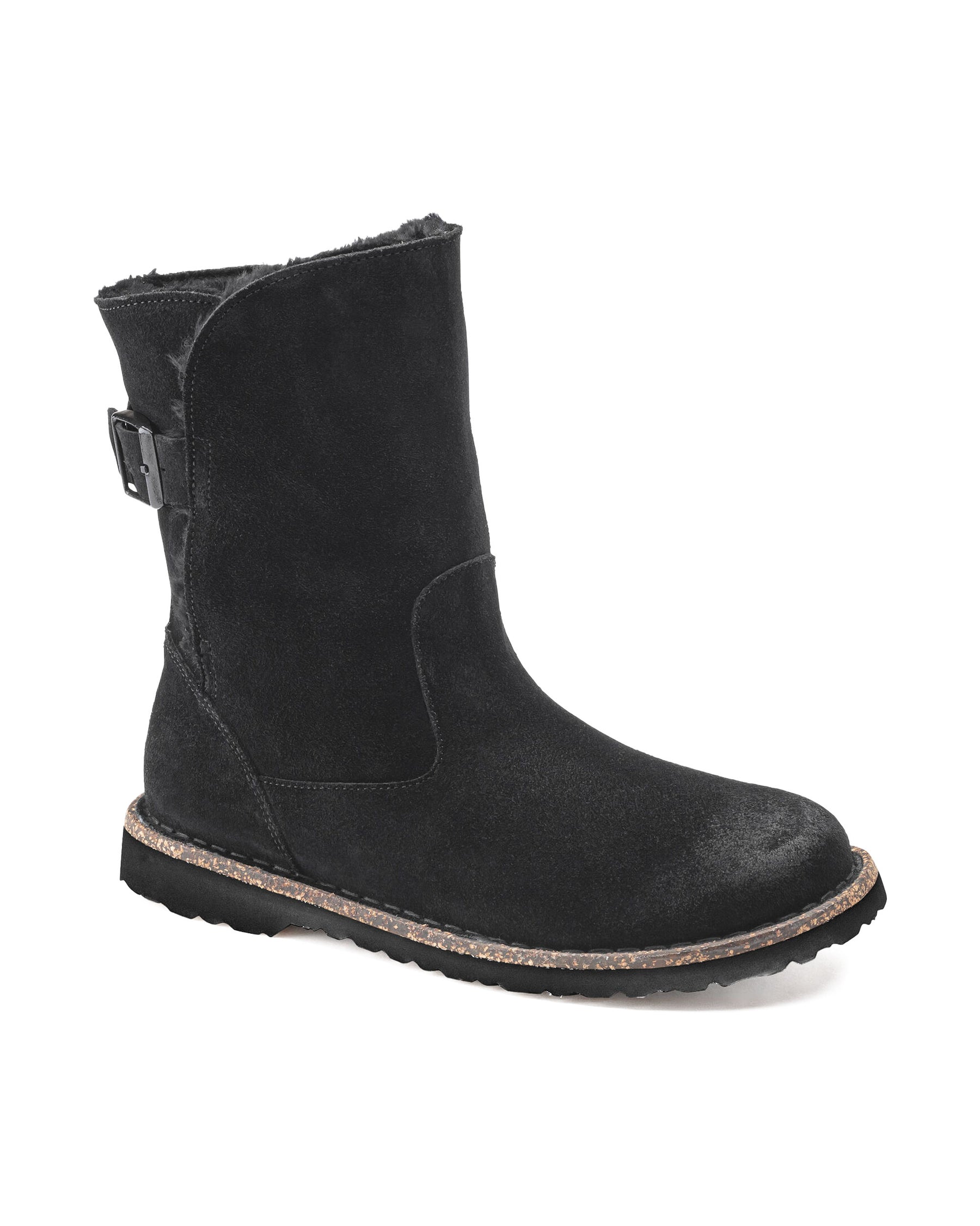 Birkenstock Uppsala Shearling Women black Calzata Stretta