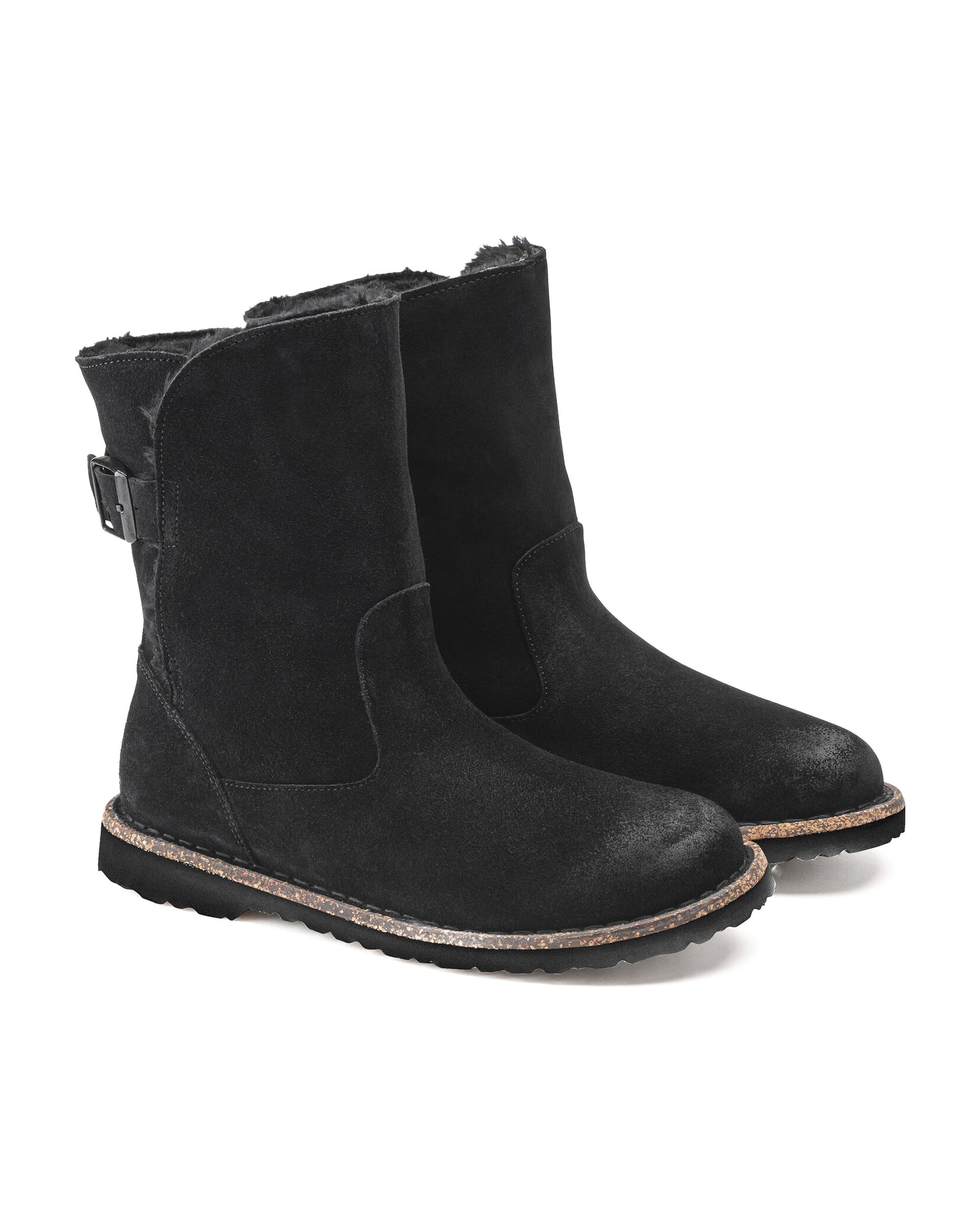 Birkenstock Uppsala Shearling Women black Slim Fit