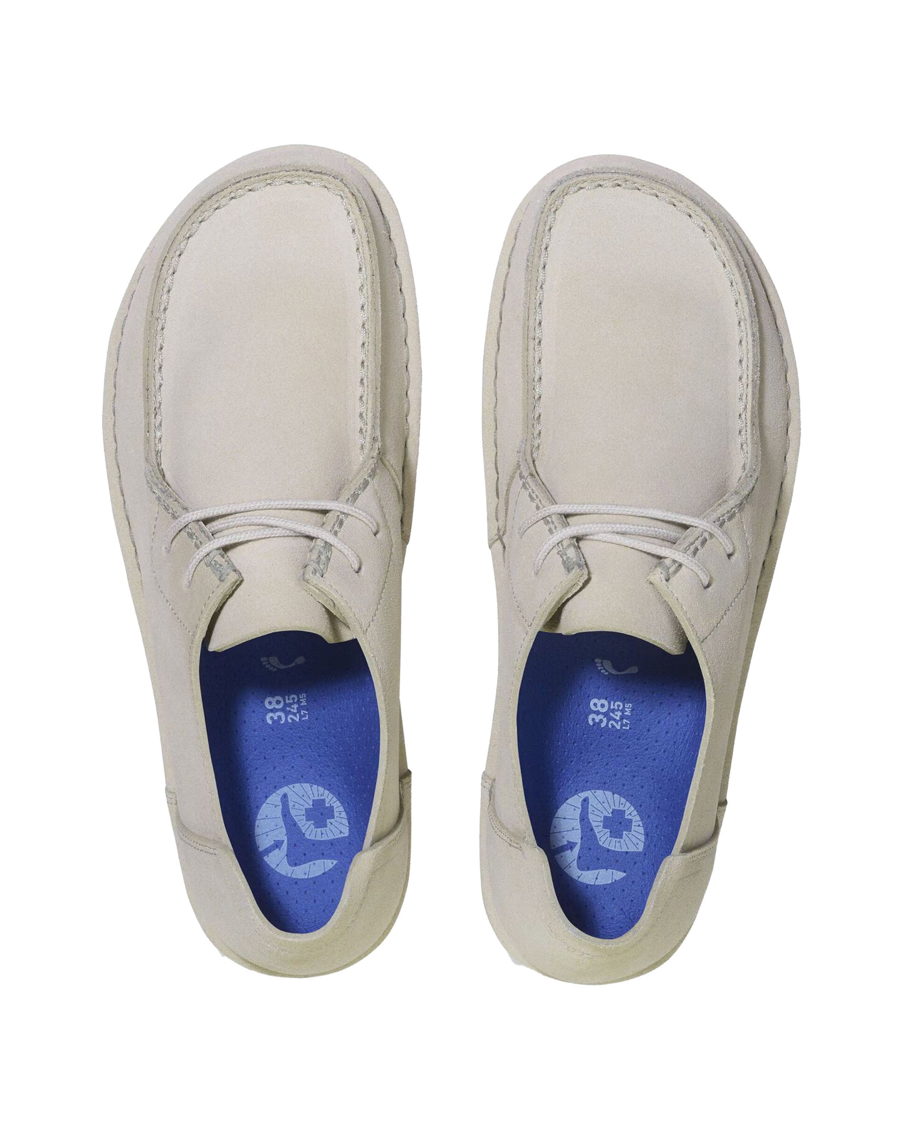 Birkenstock Utti Lace Suede White
