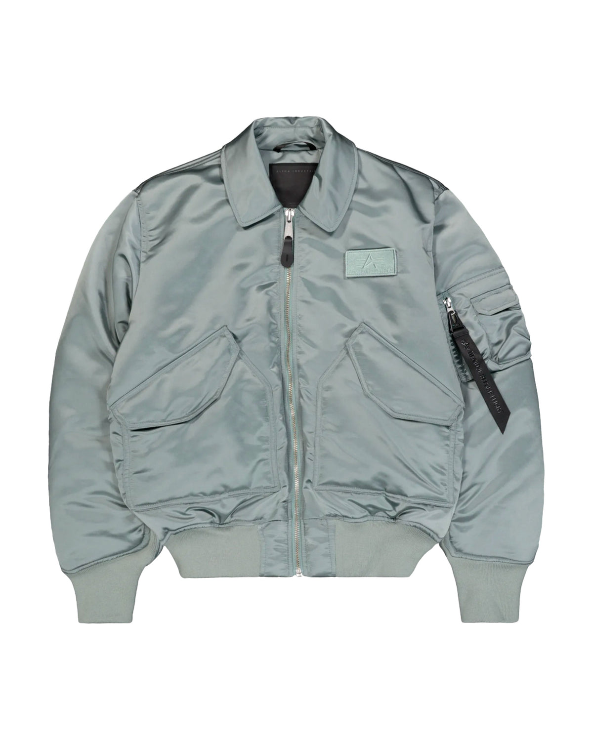 Bomber Uomo Alpha Industries CWU-45-P Base UV Silverblue