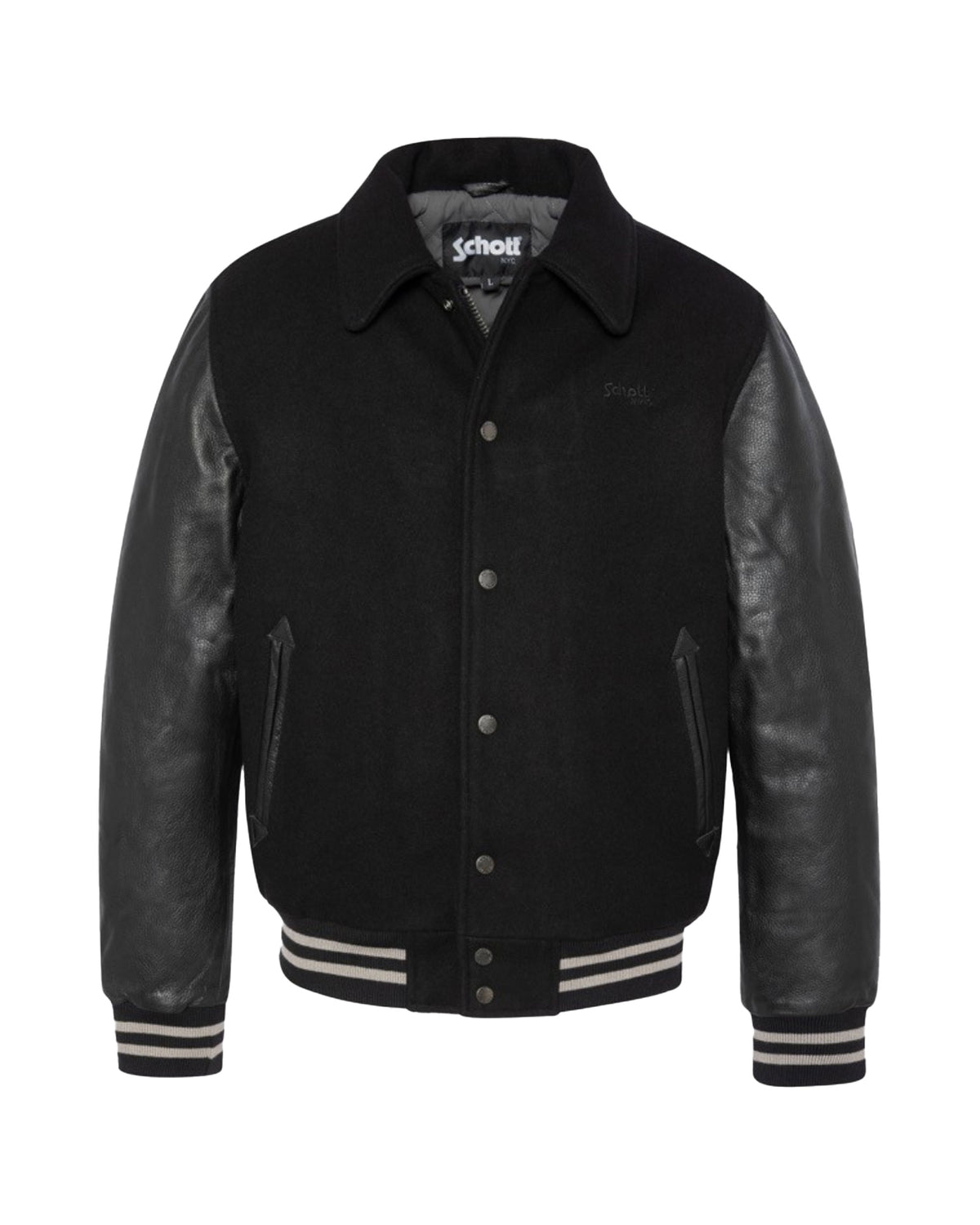 Bomber Uomo Schott Nyc Lc8705 Black