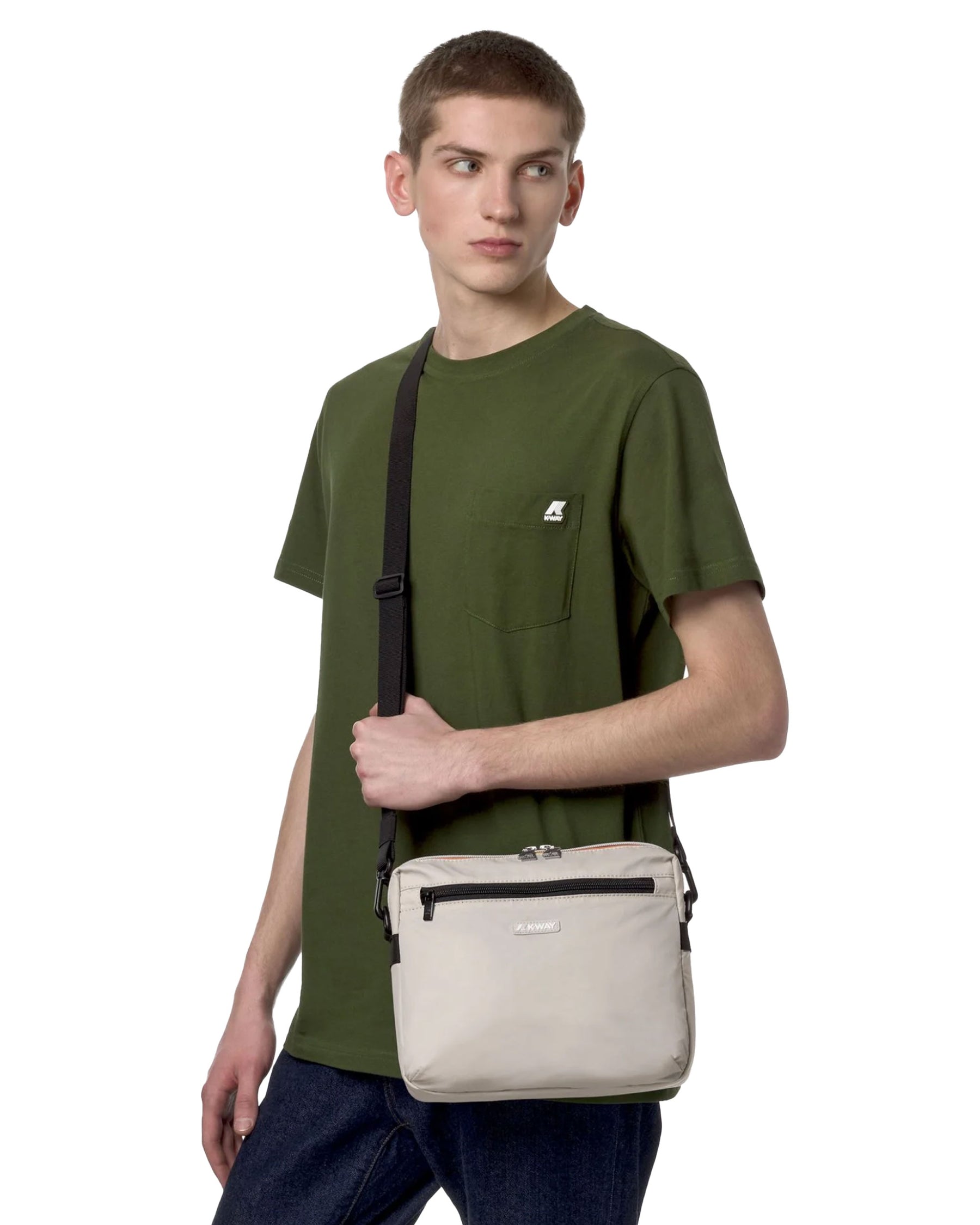 K-Way Moire Beige