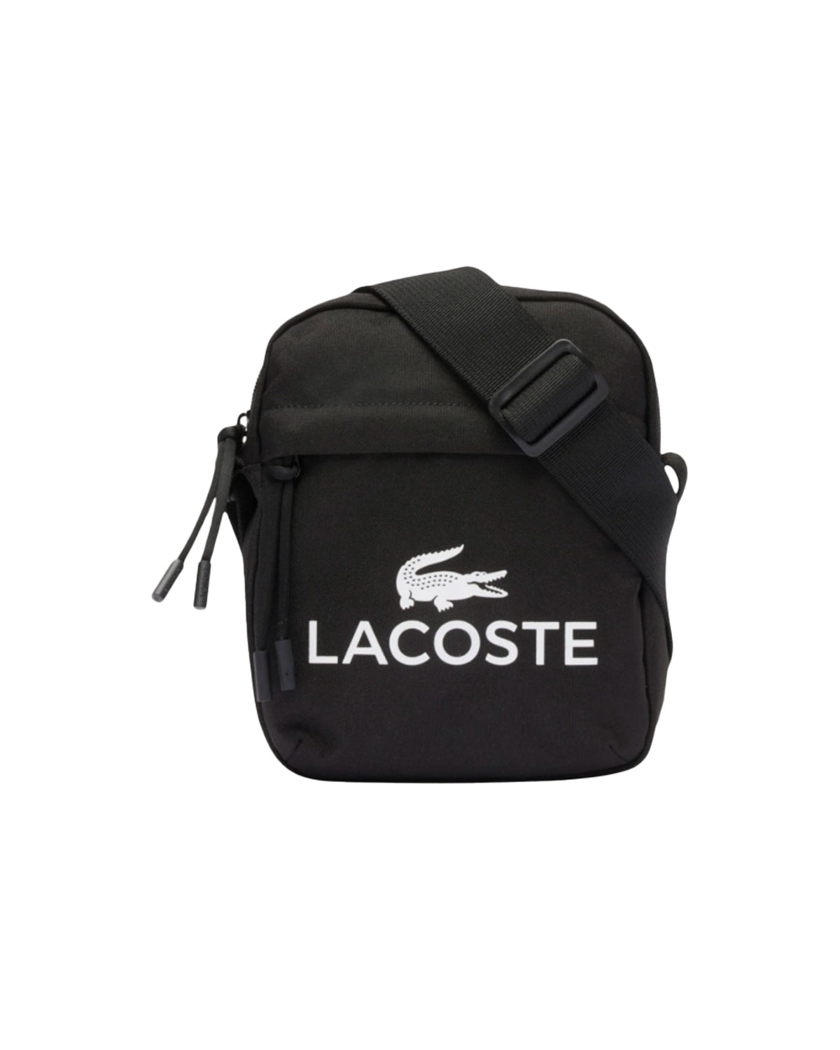 Borsello Lacoste Big Logo Nero