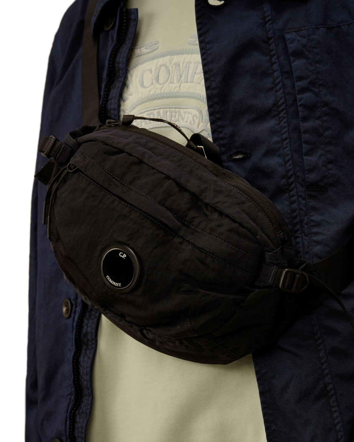 Borsello Nylon B Waistbag Total Eclipse Blu
