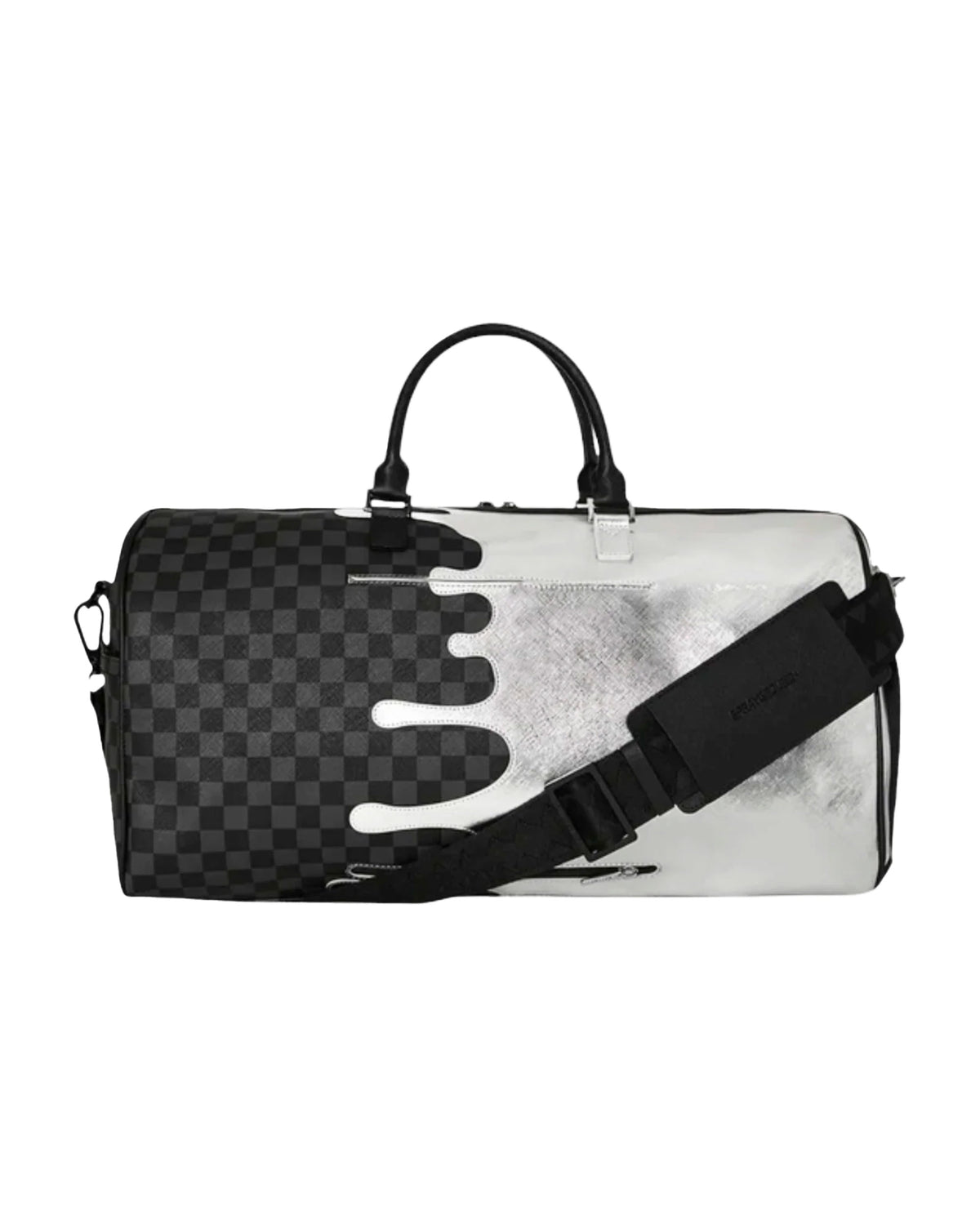 Borsone Sprayground Silver Side Drip Duffle