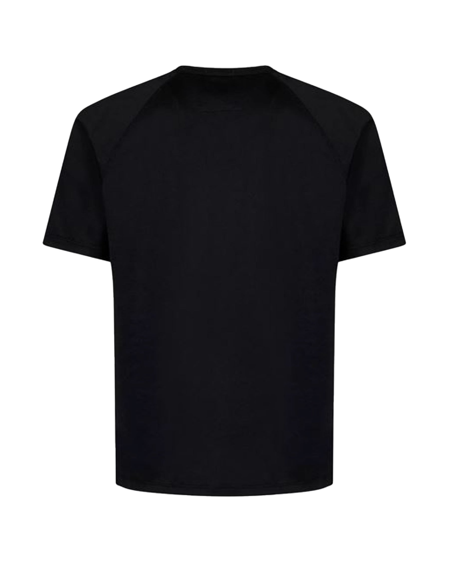 CP Company 70-2 Mercerized Jersey Logo Tee Black