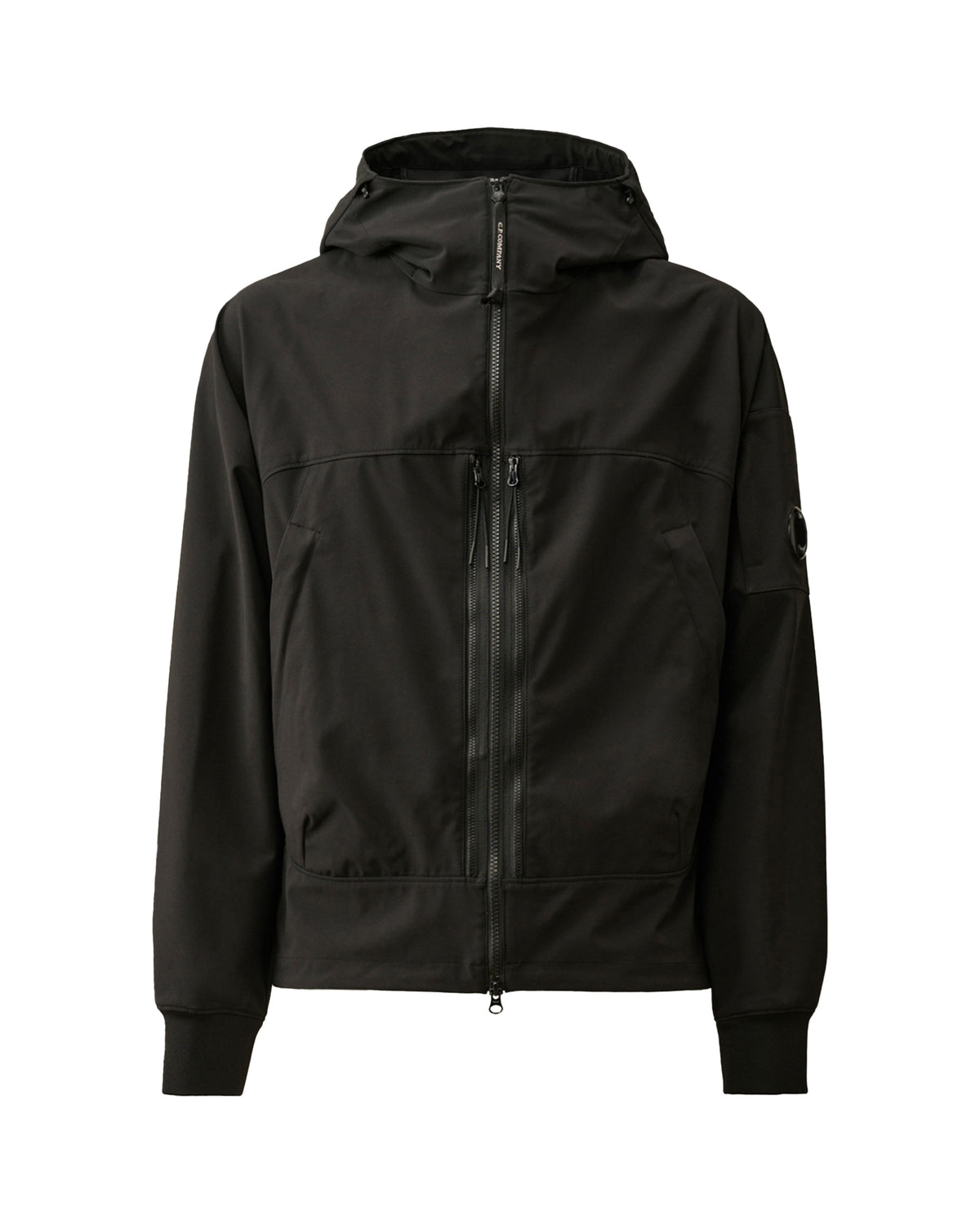 CP Company C.P. Shell-R Hooded Jacket Black