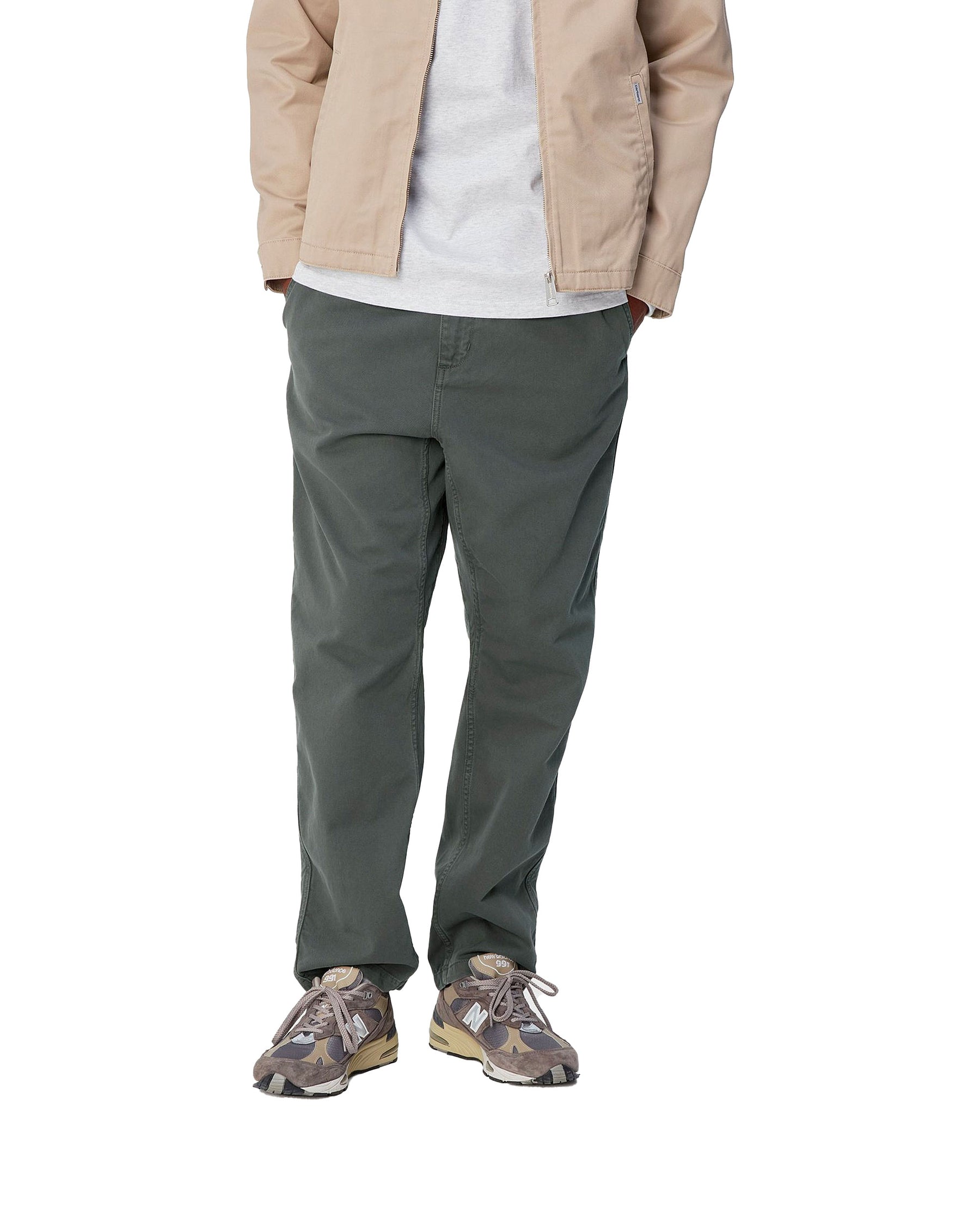 Carhartt Wip Flint Pant Jura Garment Dyed