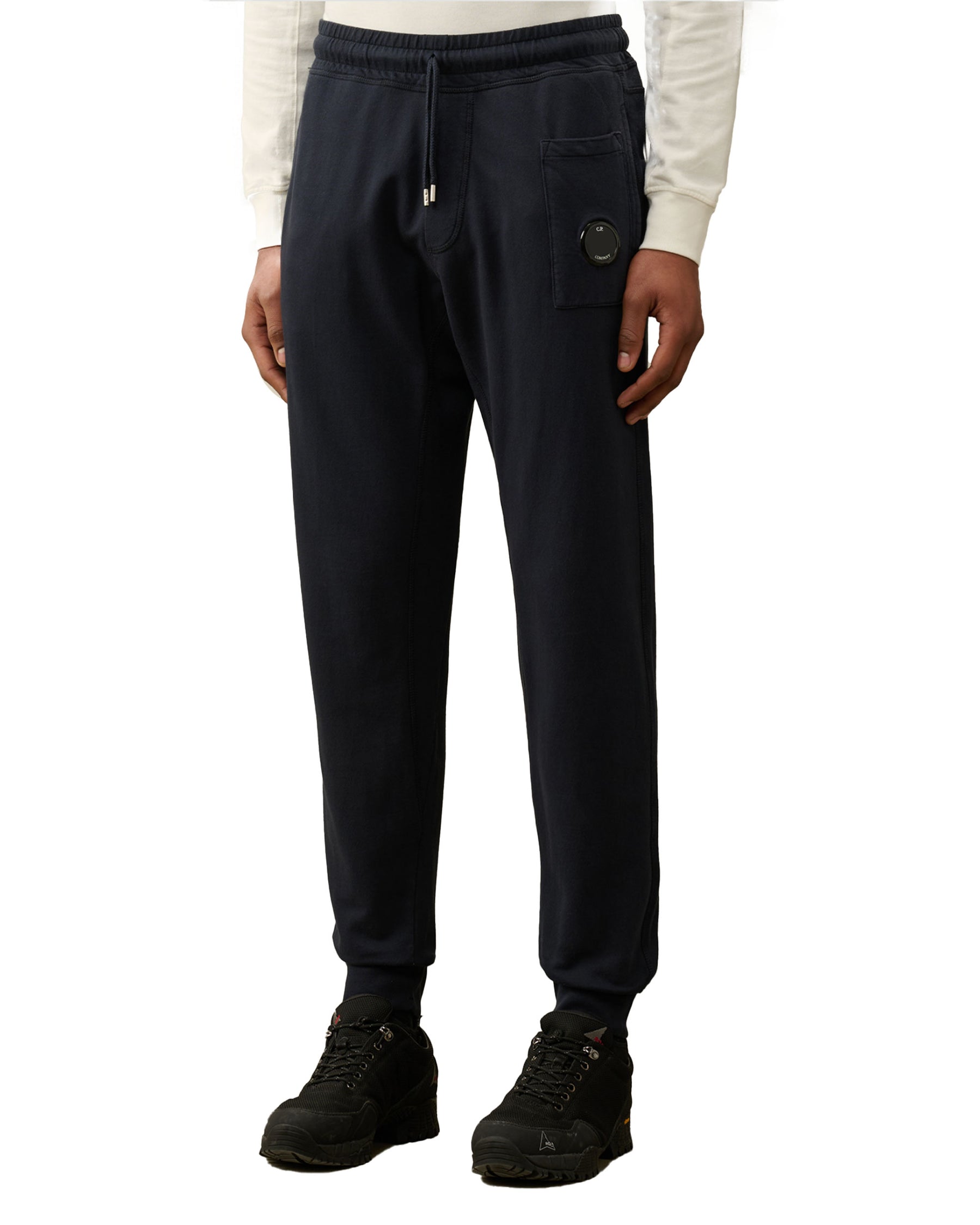 CP Company Light Fleece Utility Sweatpants Blu