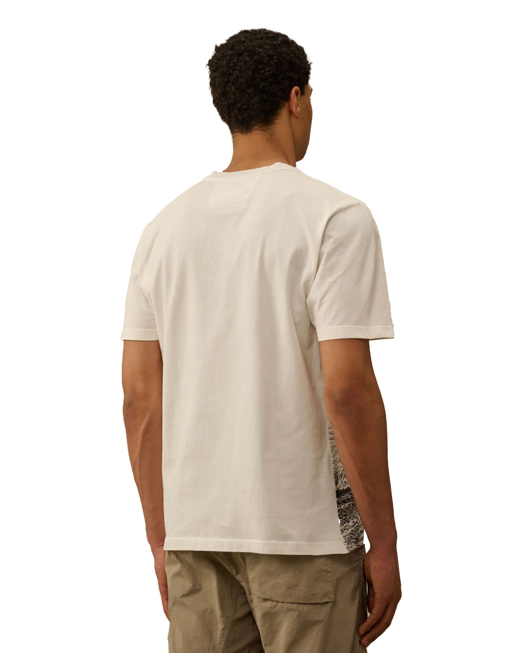 CP Company Man In The Sea T-Shirt Gauze White