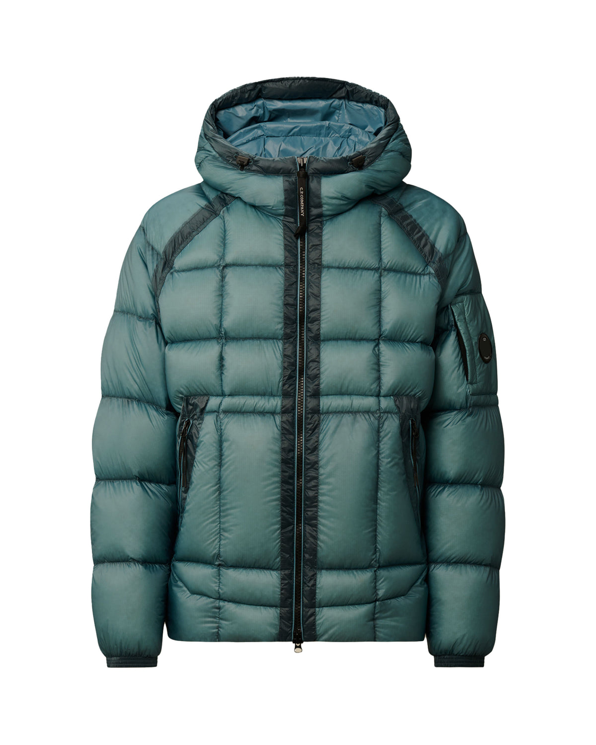 CP Company Medium Jacket In DD-Shell Aegean Blue