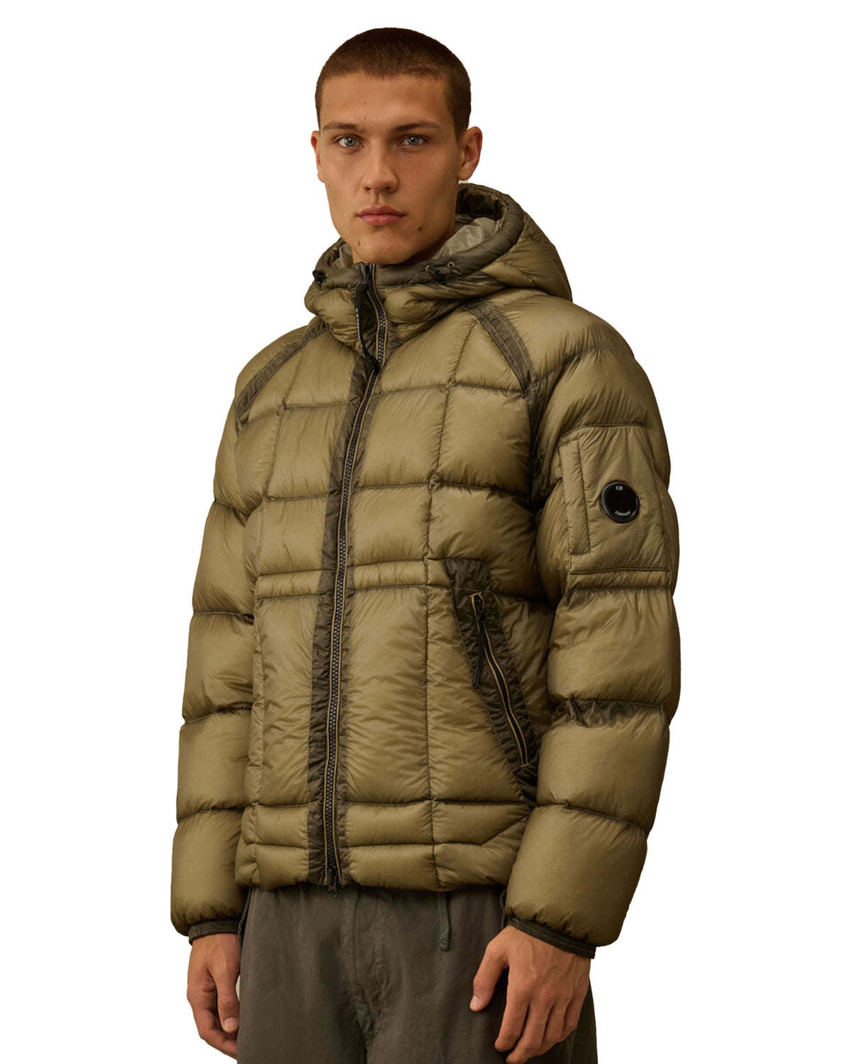 CP Company Medium Jacket in DD-Shell Fallen Rock