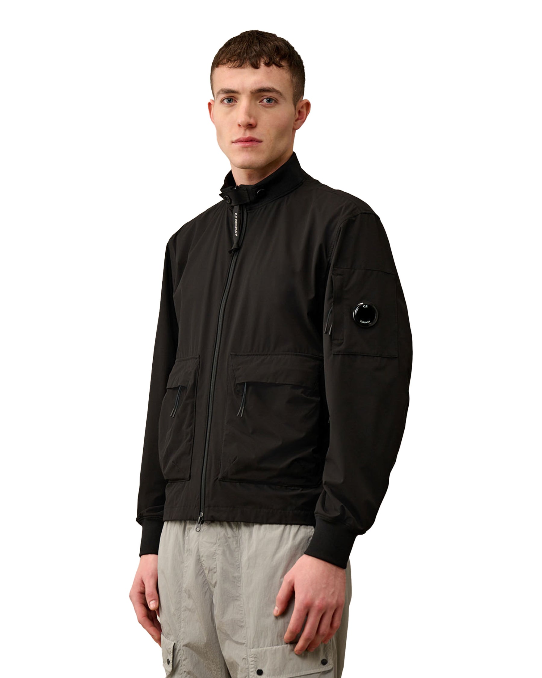 CP Company Pro-Tek Bomber Jacket Black