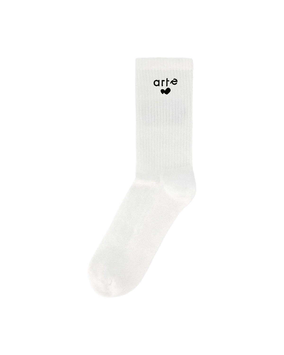 Socks Art Antwerp Heart Logo White