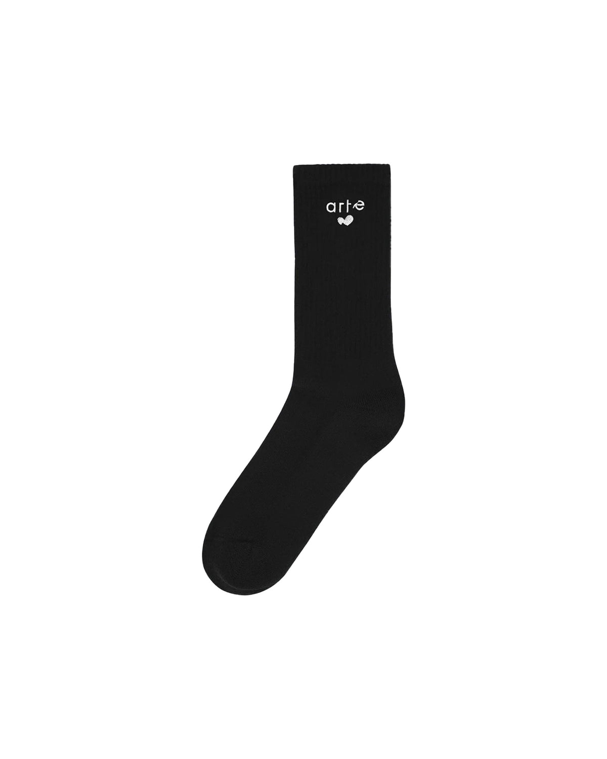 Socks Art Antwerp Heart Logo Black
