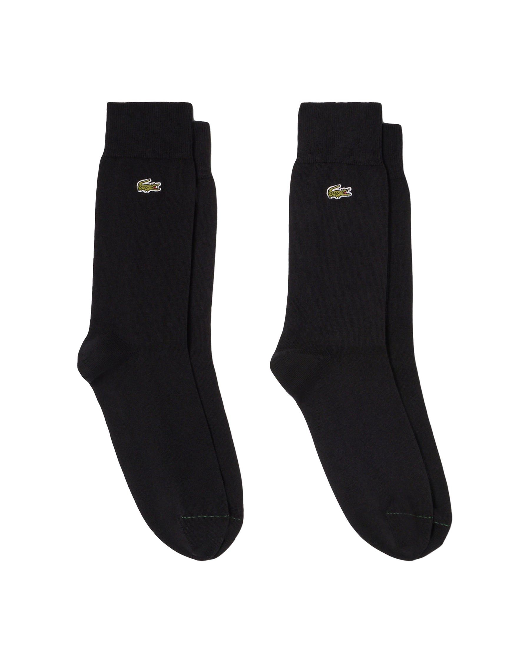 Calzini Lacoste 2 Paia Nero