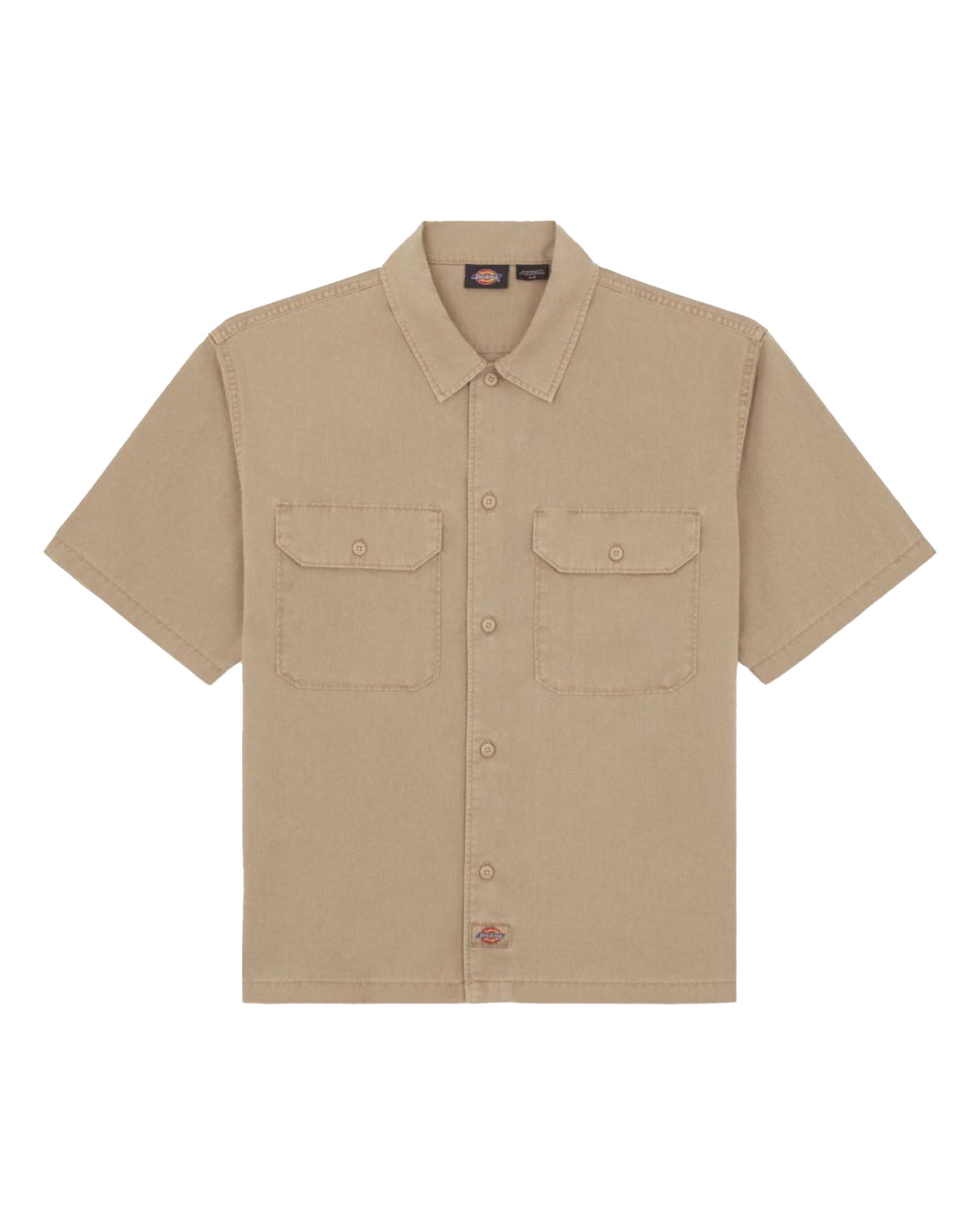 Dickies Unionville Gd Work Shirt Ss Desert Sand