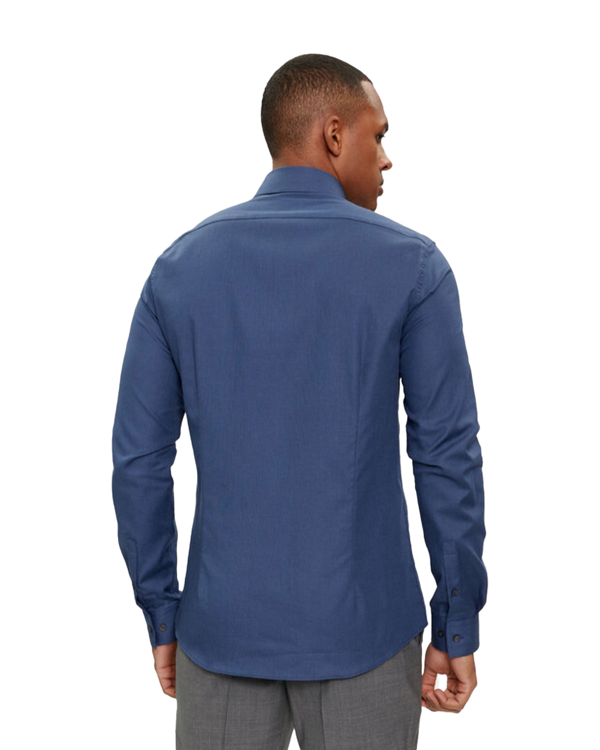 Camicia Uomo Calvin Klein Tonal Structure Slim Shirt