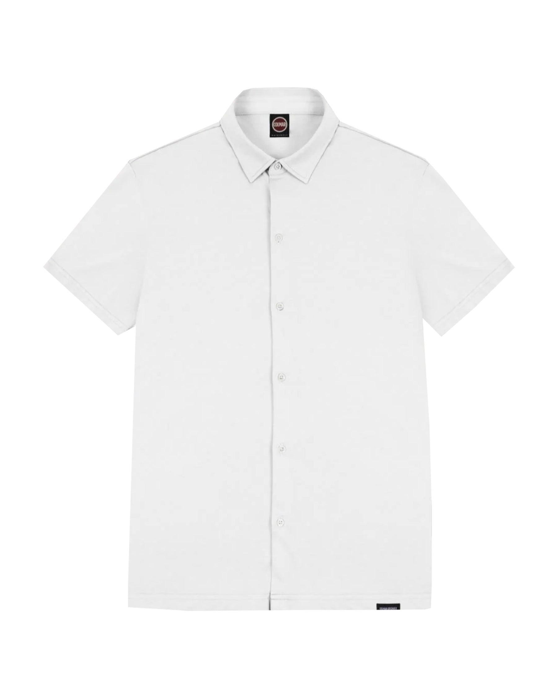 Camicia Uomo Colmar Originals Piquet Bianco