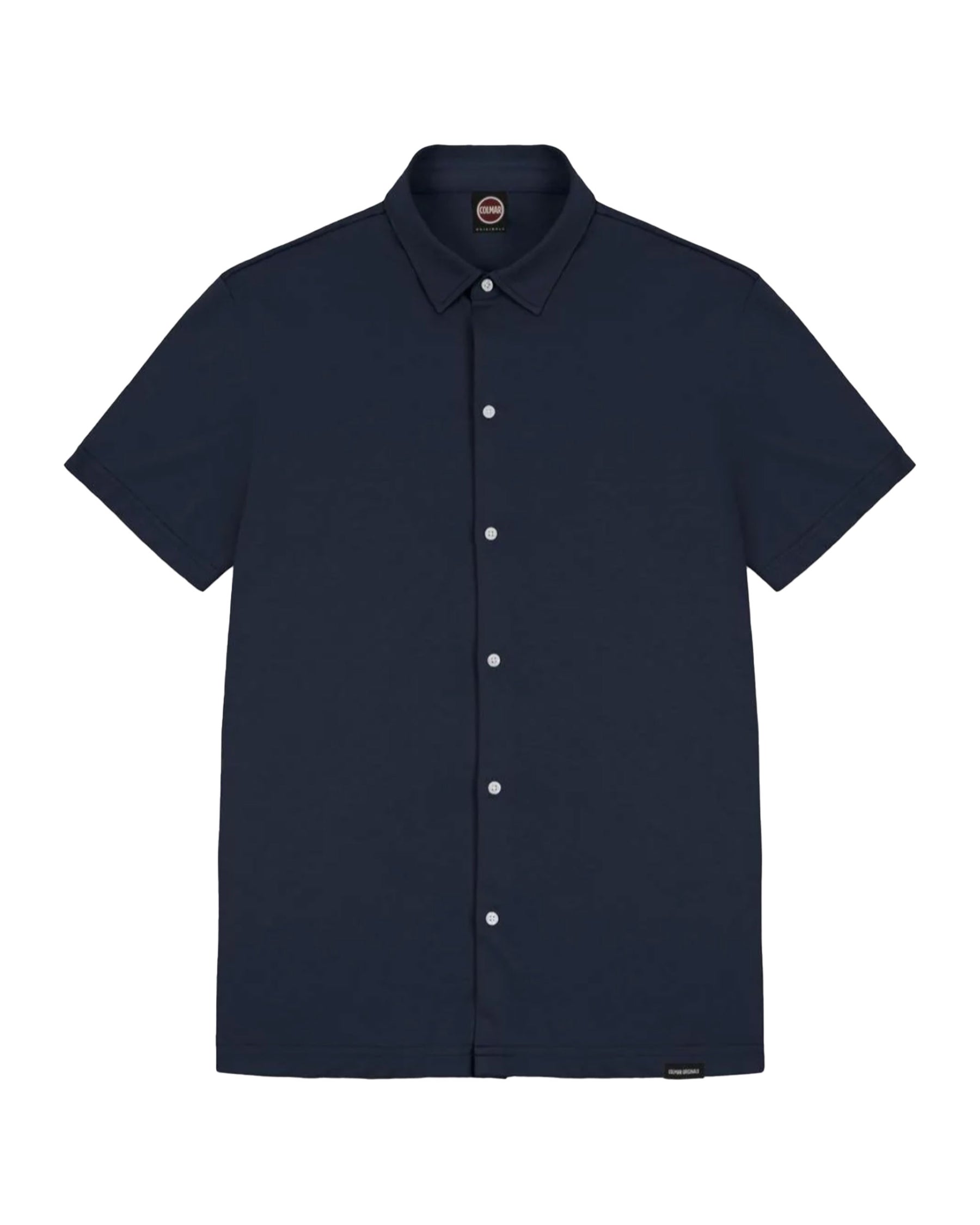 Camicia Uomo Colmar Originals Piquet Blu
