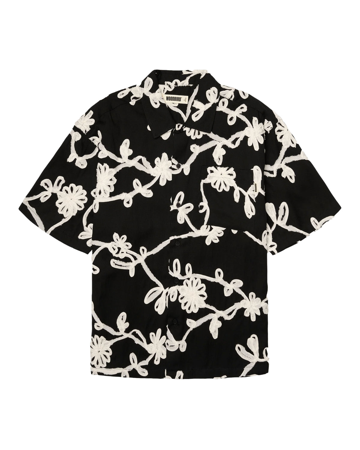 Camicia Uomo Woodbird WBWang Bind Shirt Nero