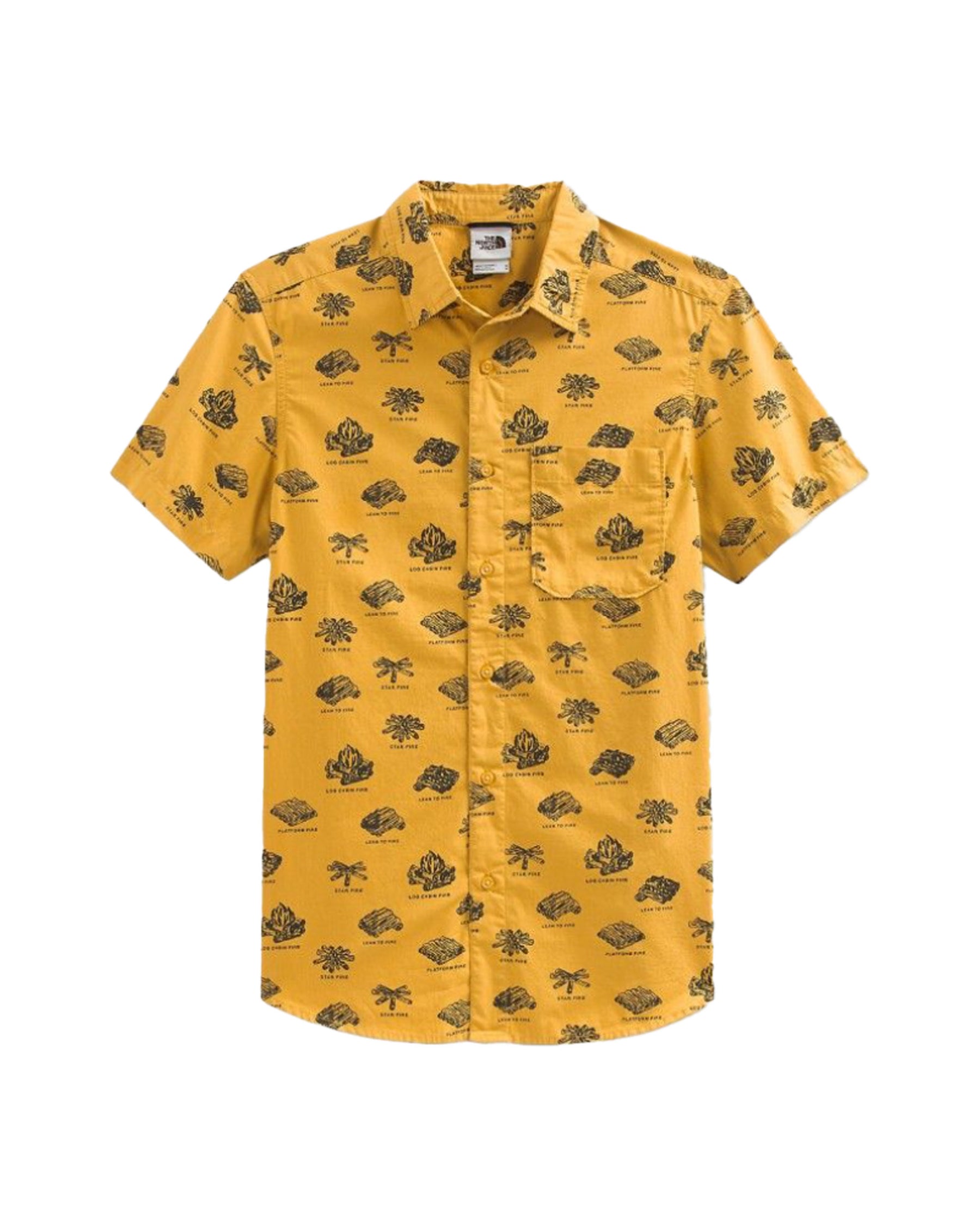 Camicia Uomo the North Face Baytrail Pattern Shirt Giallo