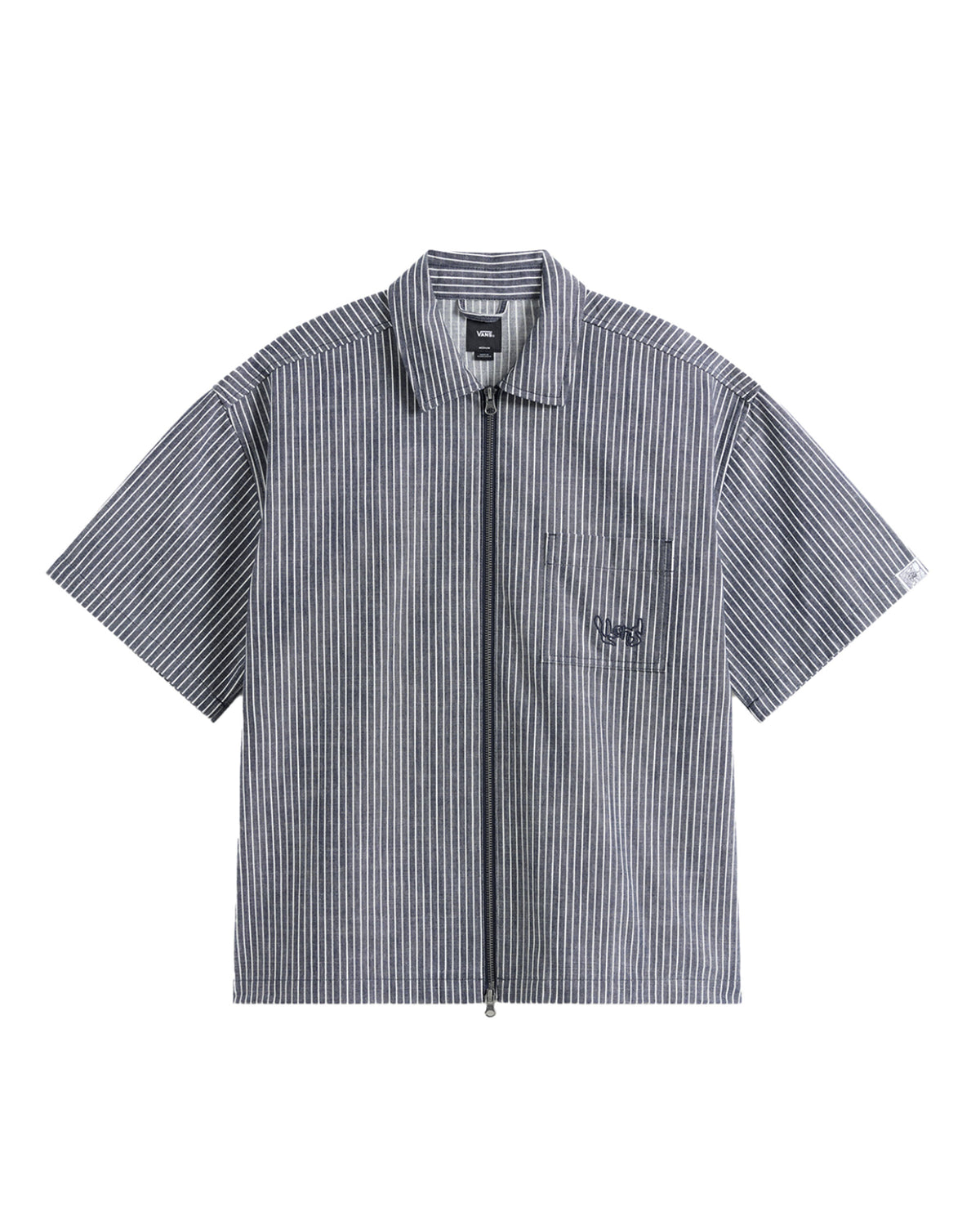 Camicia Vans Raw Instinct Shirt Navy Stripe
