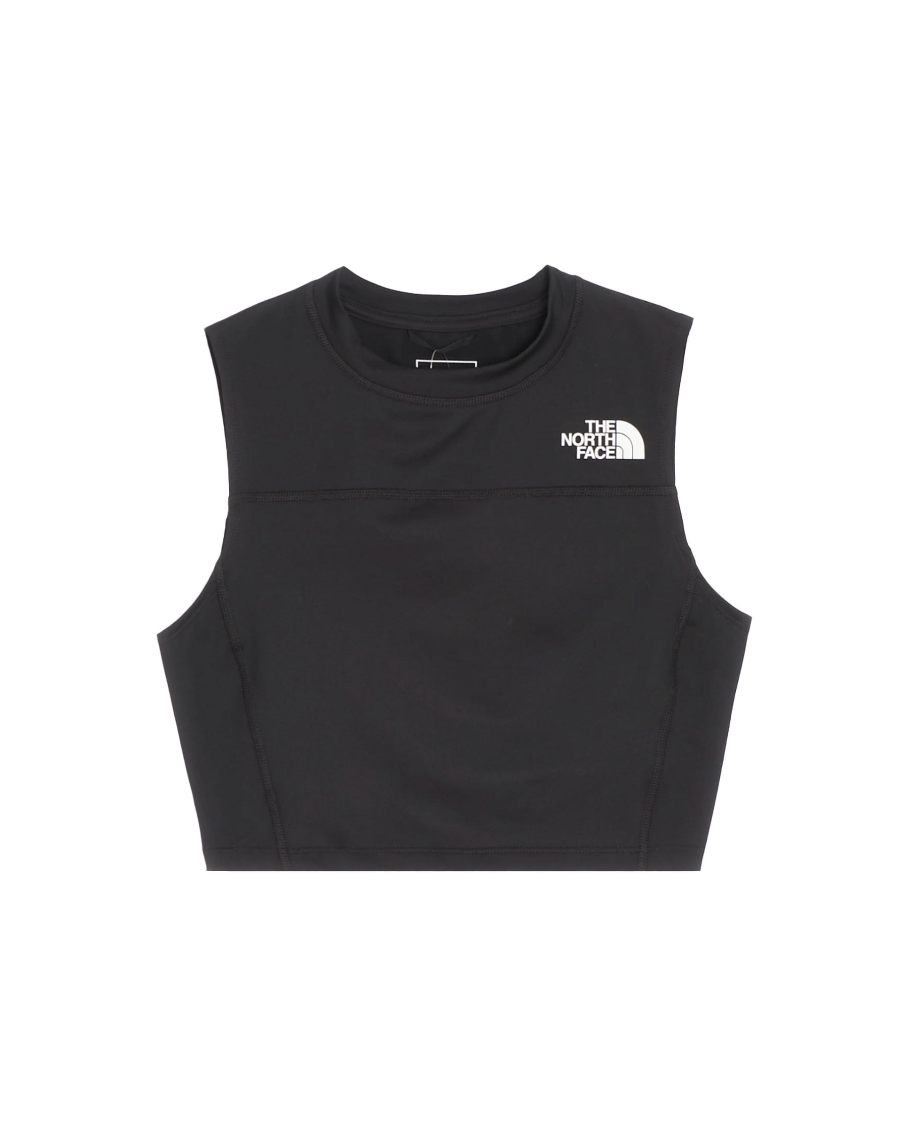 Woman Tank Top The North Face Poly Knit Black