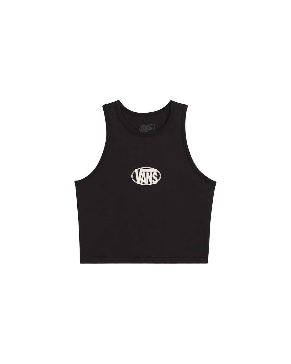 Canotta Donna Vans Oval Logo Nero