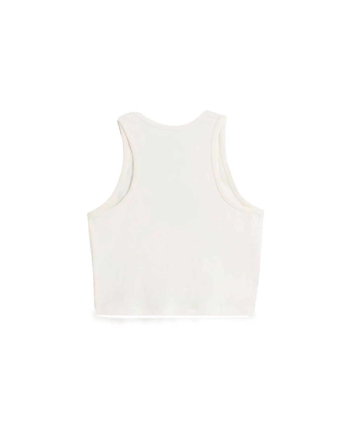 Canotta Donna Vans Oval Logo Tank Egret Bianca