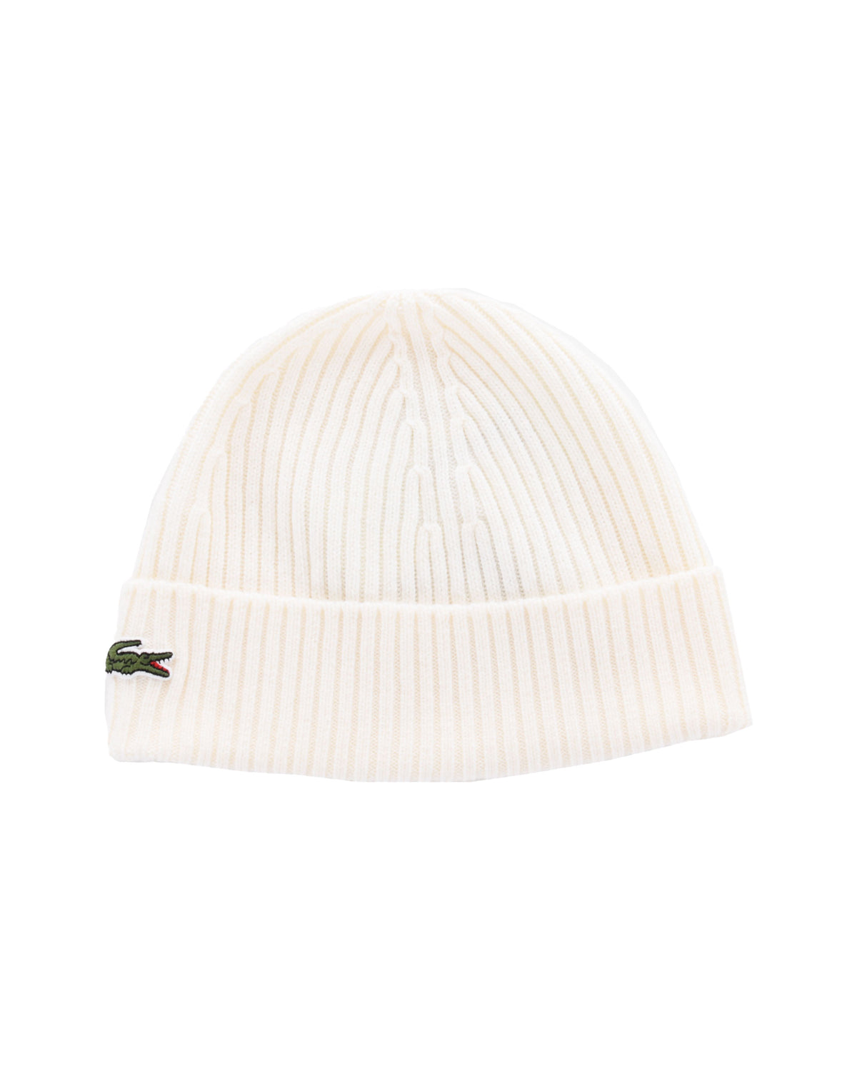 Cappello Beanie Lacoste Bianco