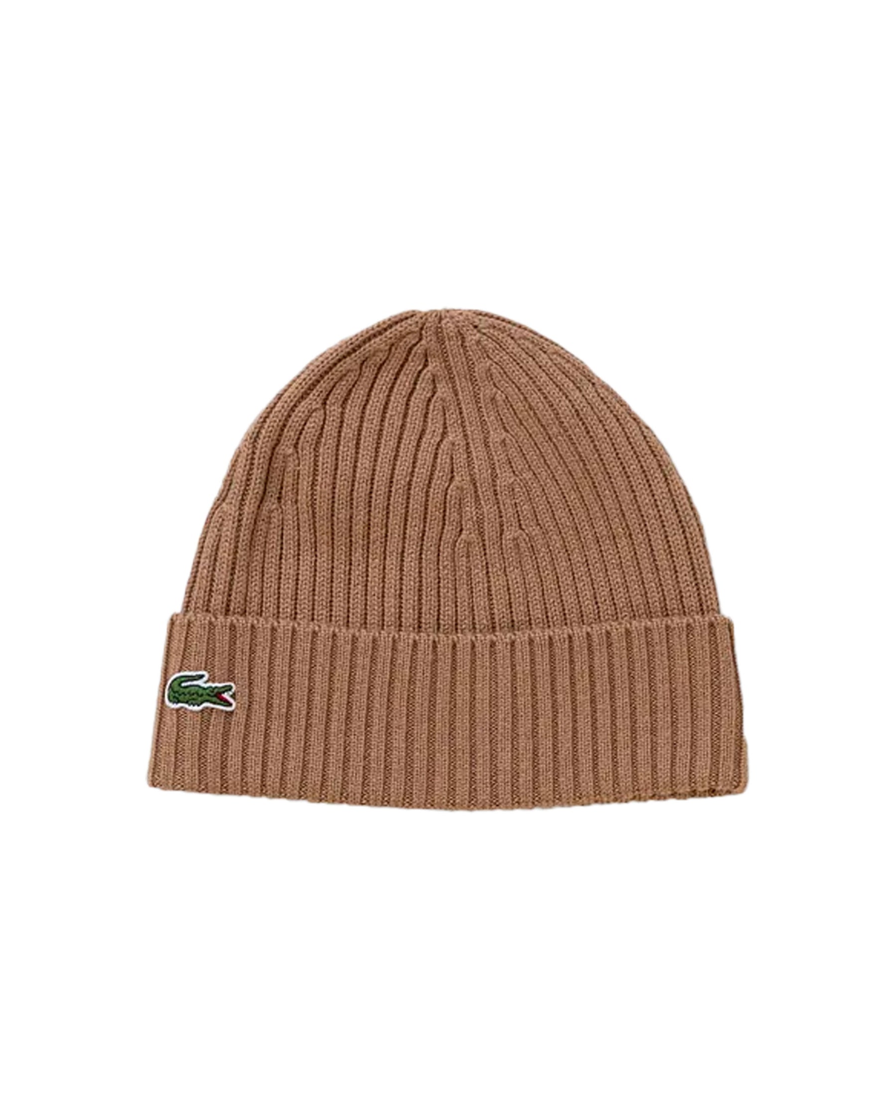 Cappello Beanie Lacoste Marrone