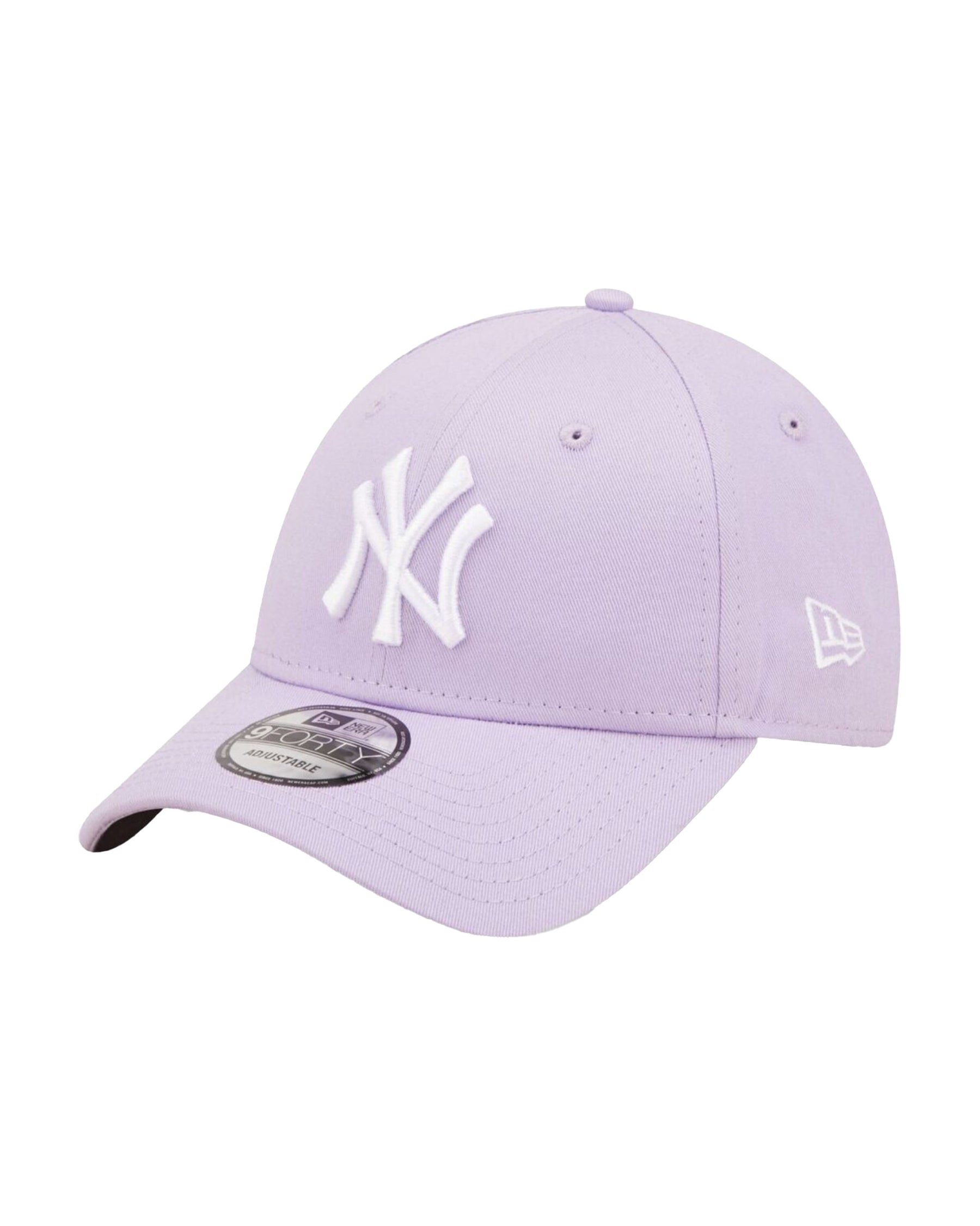 Cappello New Era League Essential 940 New York Yankees Viola-Bianco