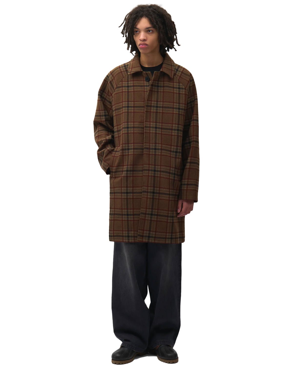 Cappotto Uomo Arte Antwerp Check Coat Plaid