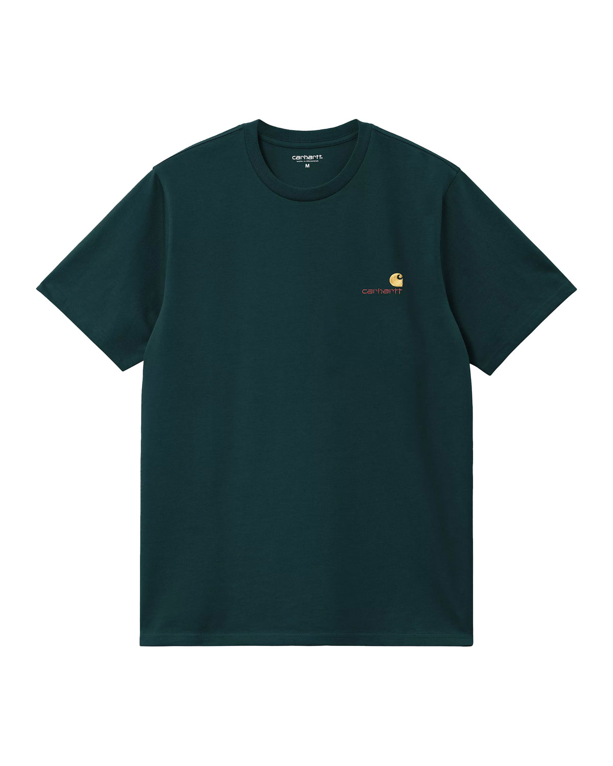 Carhartt Wip American Script Tee Deep Lagoon