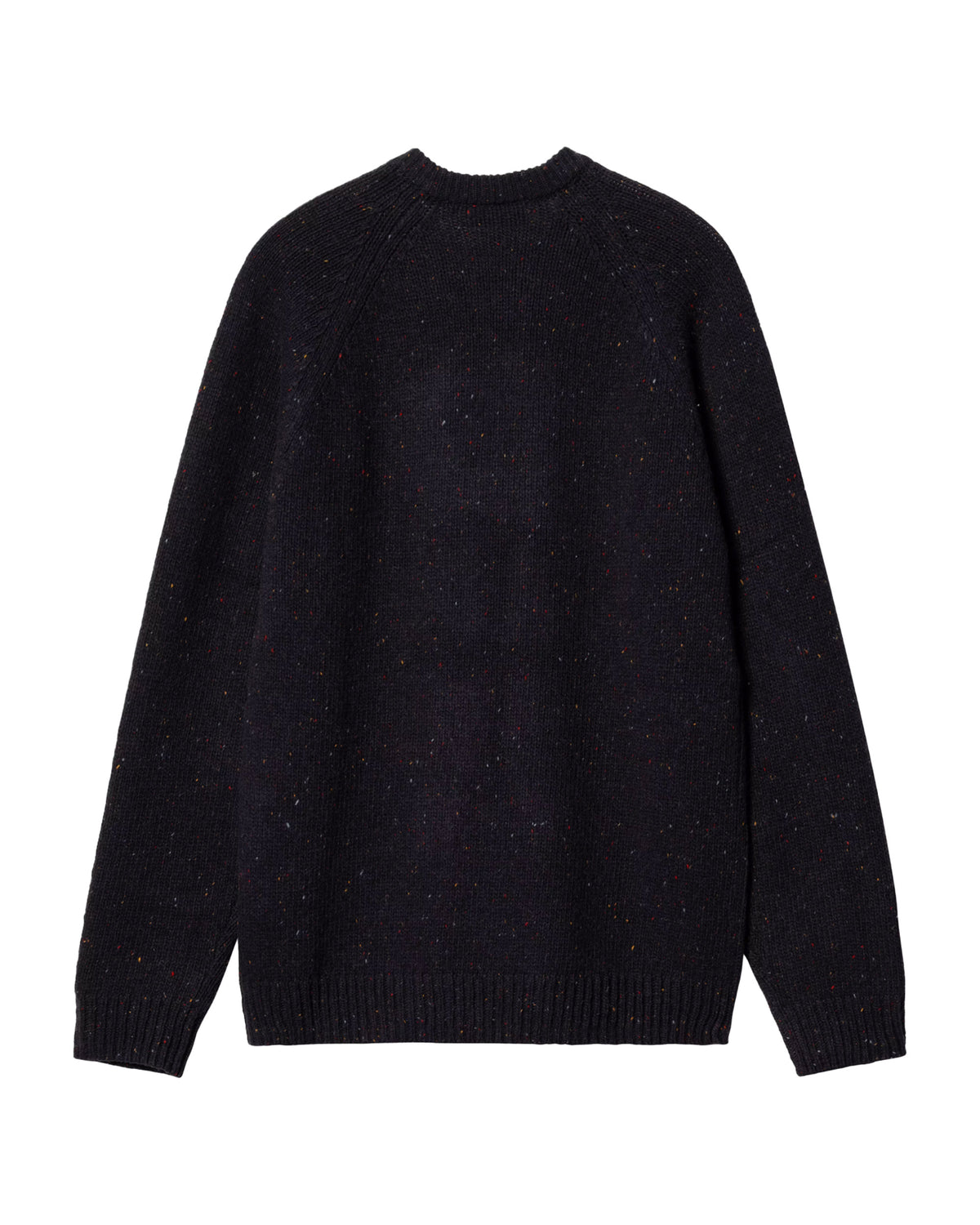 Carhartt Wip Anglistic Sweater Speckled Dark Navy